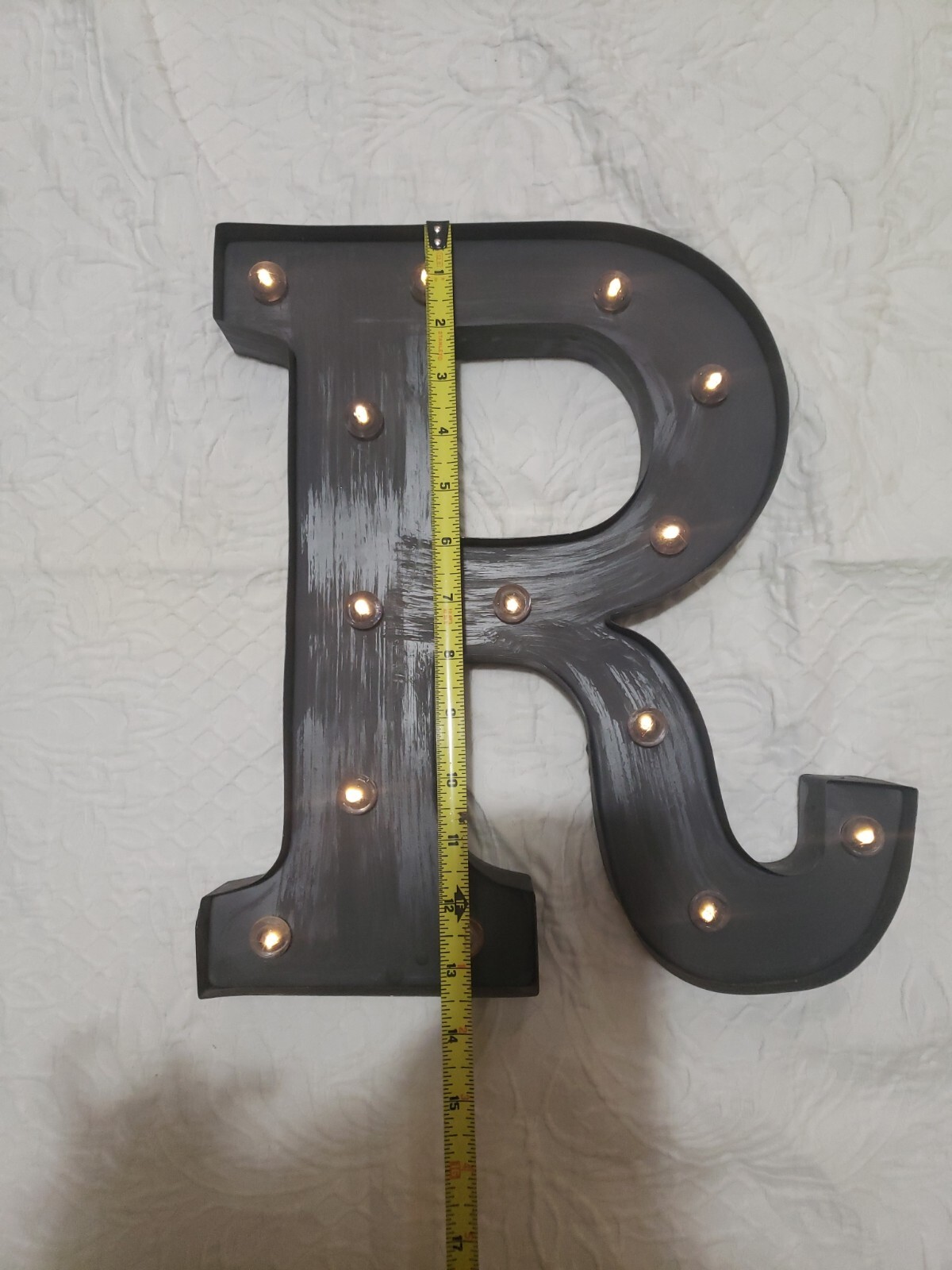 Pooqla Vintage Light up Marquee Letters with Lights – Illuminated Industrial Sty