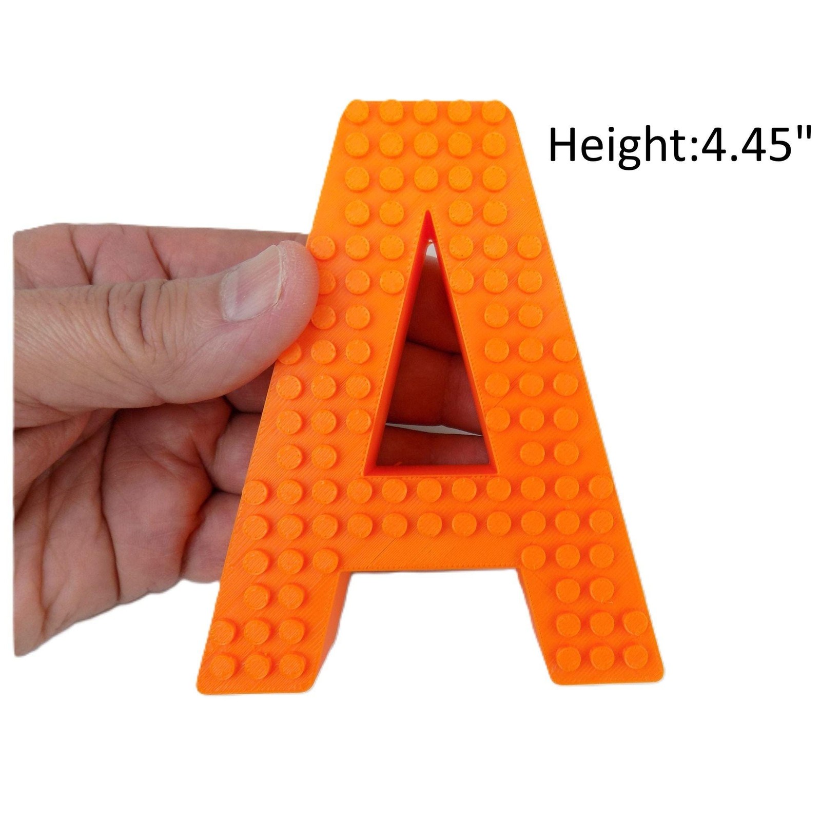 Custom 3D Brick Name Sign – Personalized Large Building Block Letters – Bday