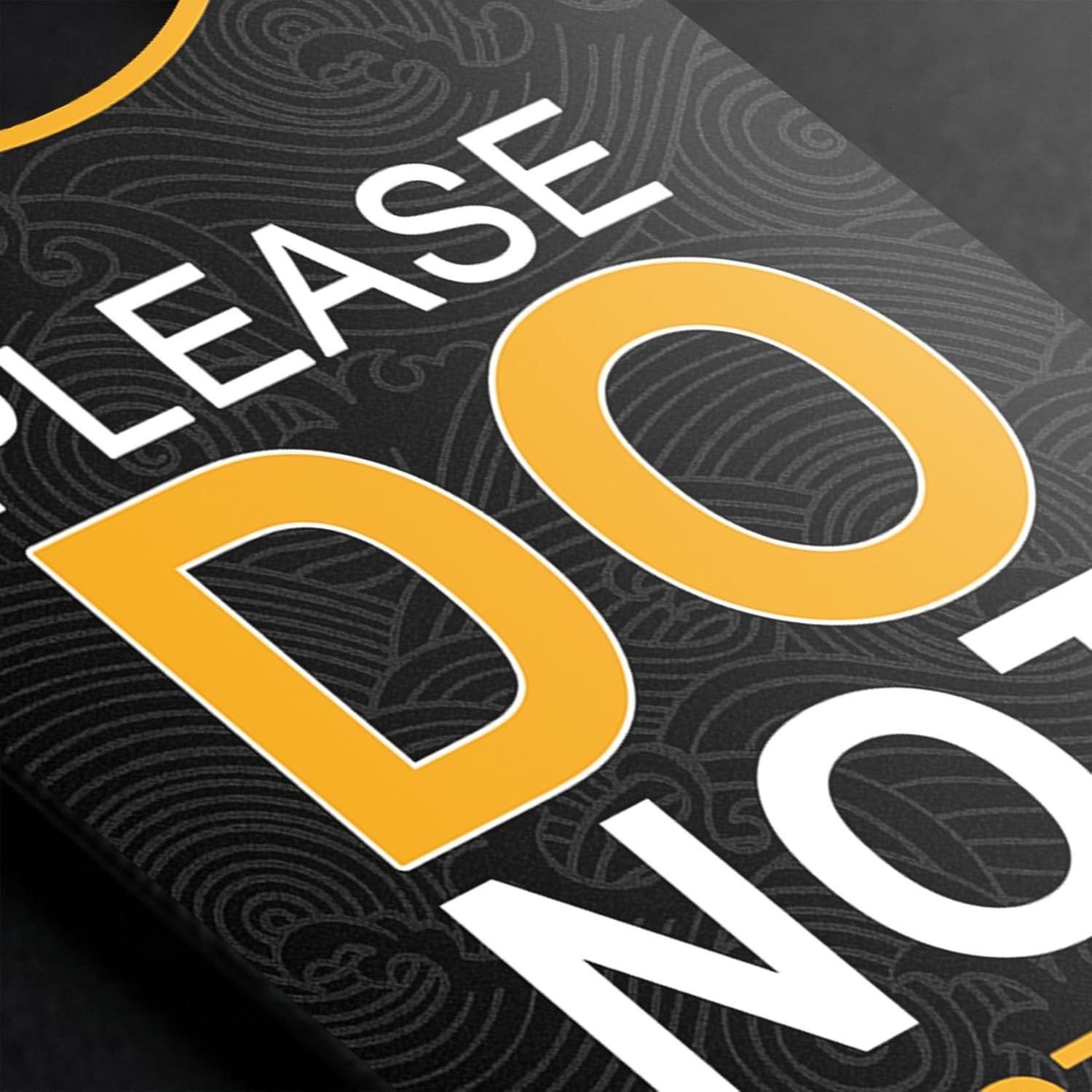 2 Pack Do Not Disturb Door Hanger Sign Funny, Meeting in Progress Door Sign Bla