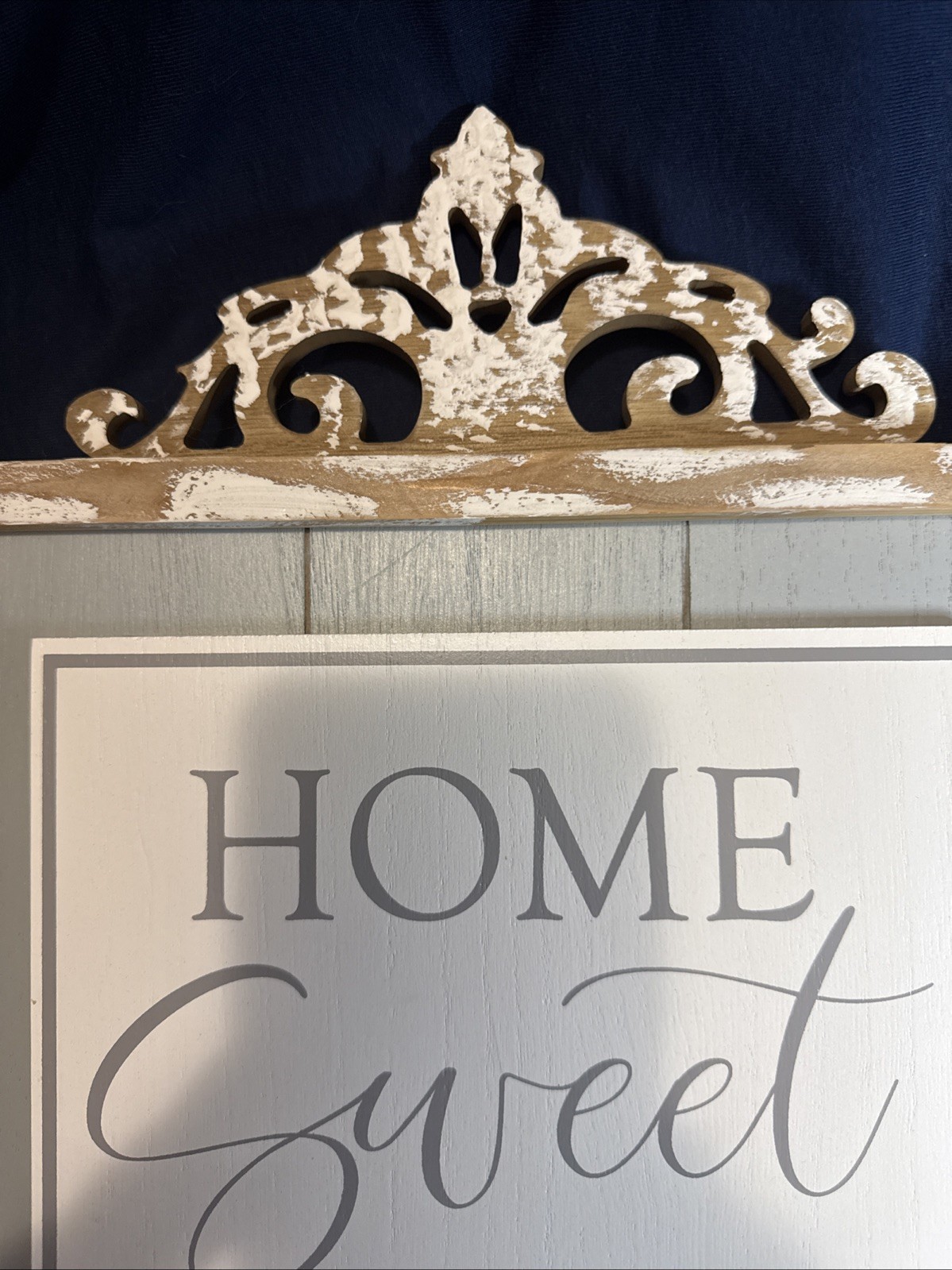 Home Sweet Home Sign Country / Farmhouse Rustic decor 12”x 15” Wood