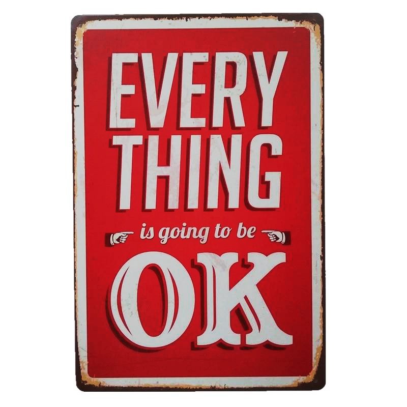 Vintage Retro Tin Signs Wall Decor Metal Bar Plaque Pub Poster Club Tavern Shop
