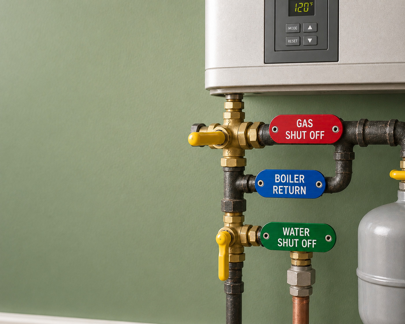 Custom engraved metal tags – electric panel, utility,HVAC, Plumbing or anything