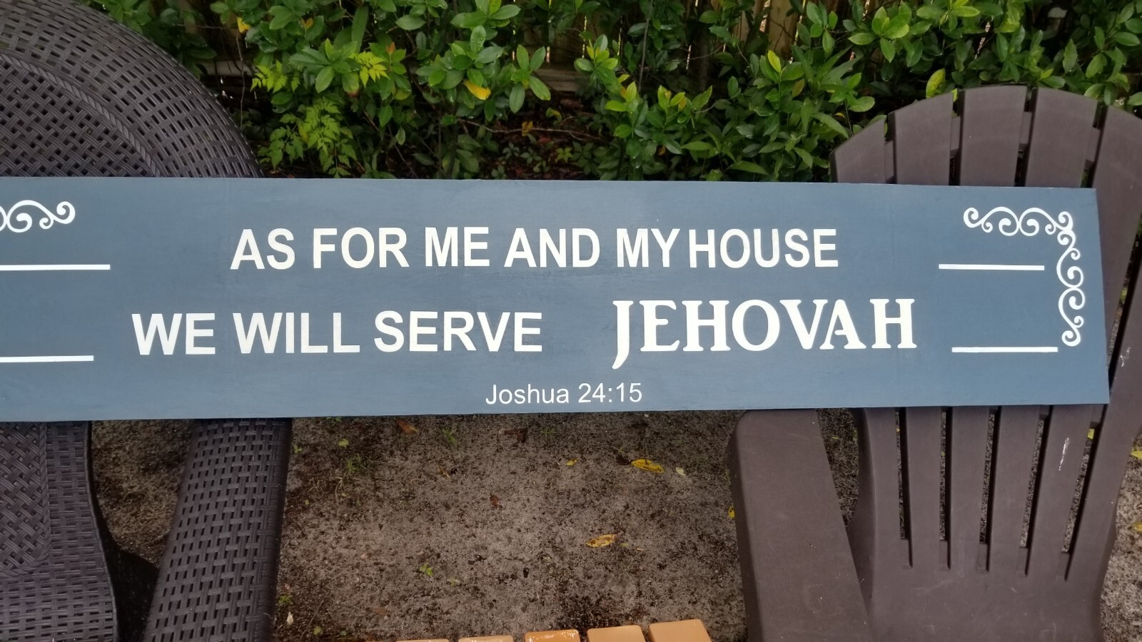 Jehovah Wood sign home sign, Rustic wood home decor, ,religious beliefs decor