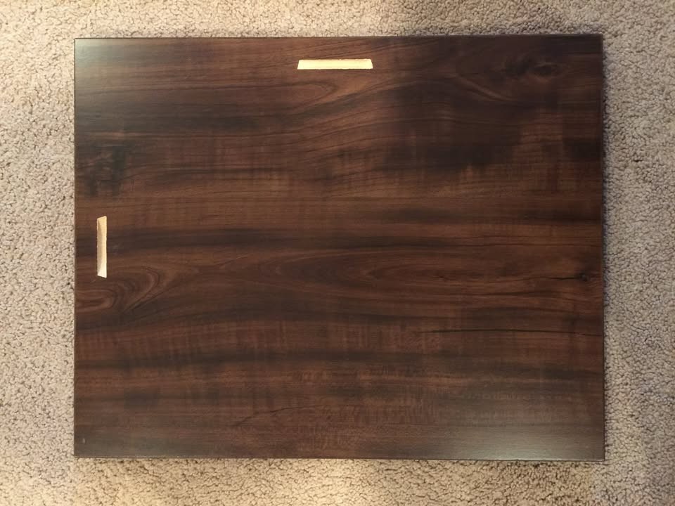 12″ X 15″ Walnut Finish Plaques (Case of 12)