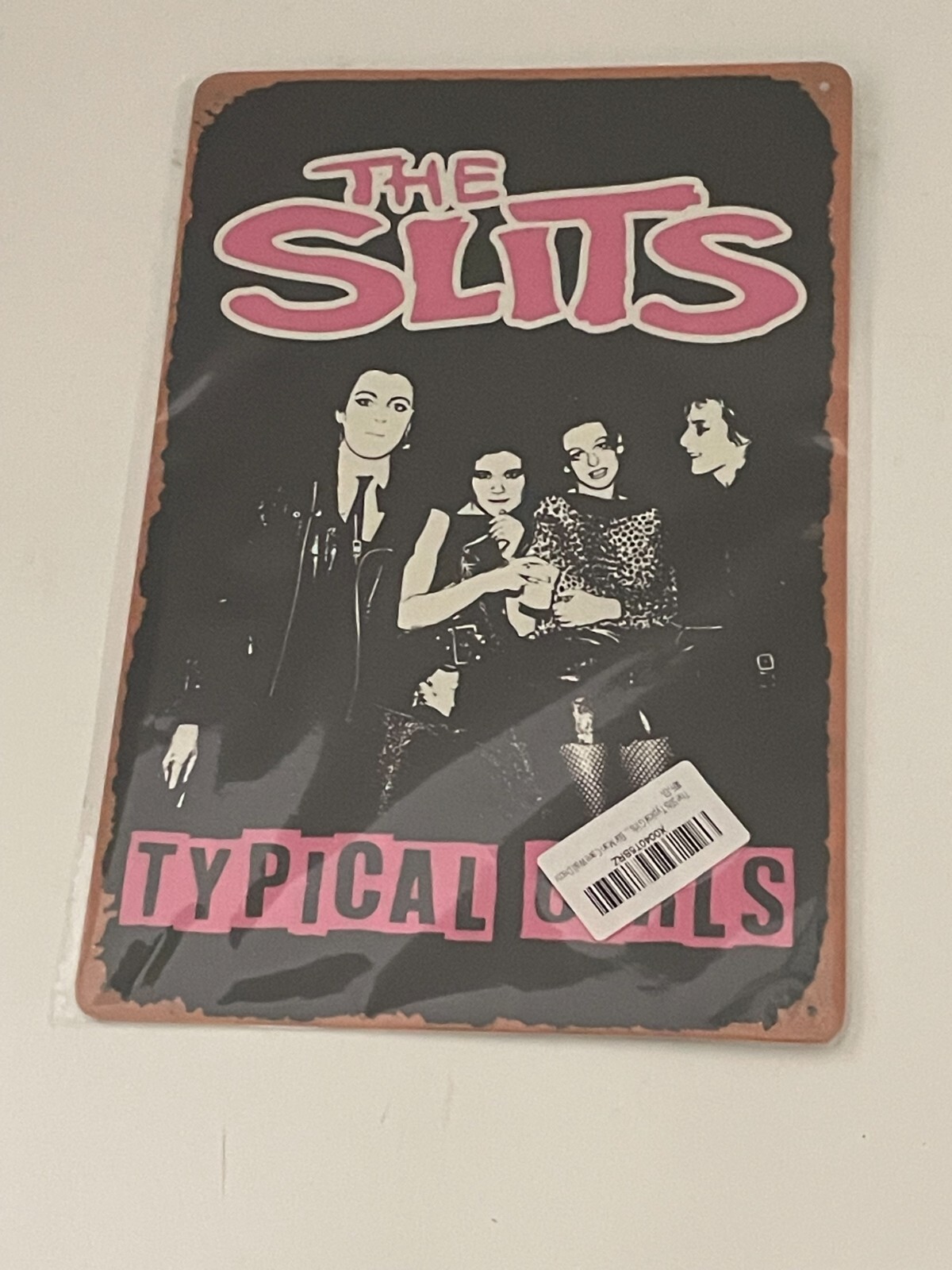 Punk Rock Band The Slits Typical Girls Song Cover 8″ x 12″ Metal Tin