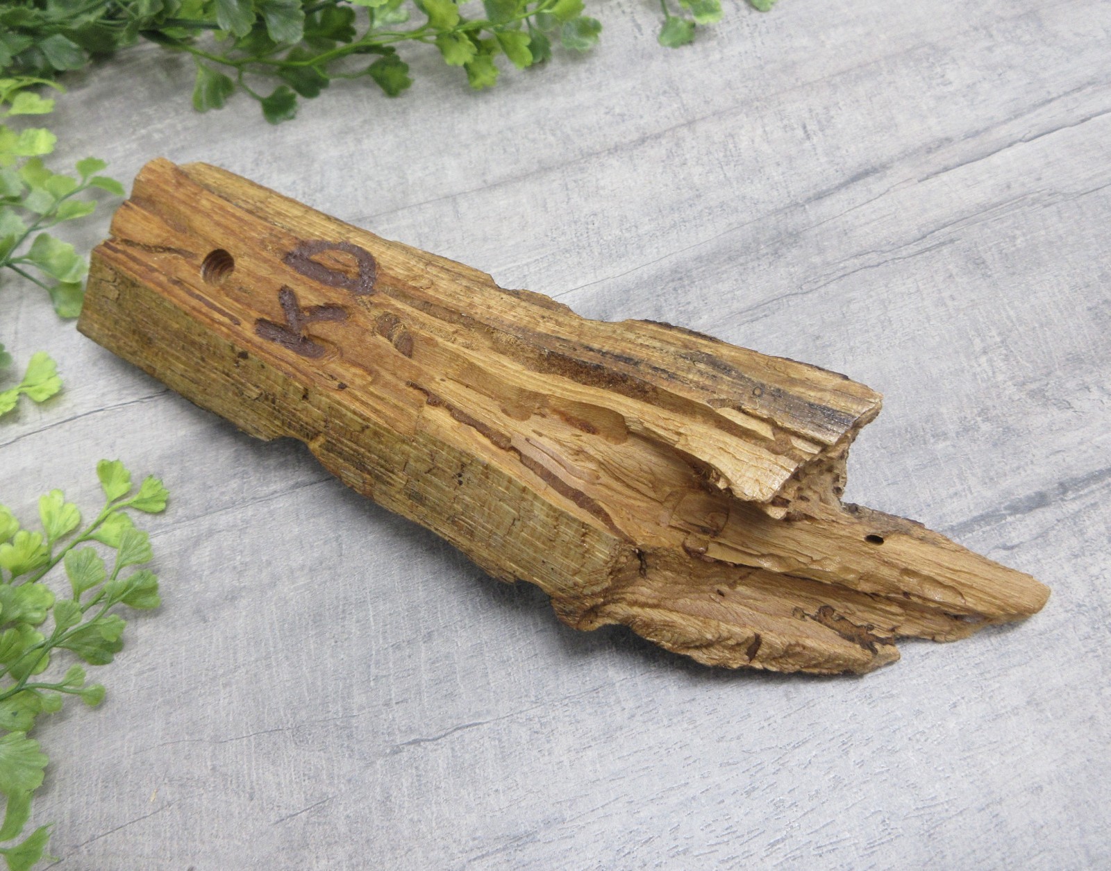 Hand Carved Owl Natural Wood Wall Hanging Decor Rustic Primitive Art Woodland