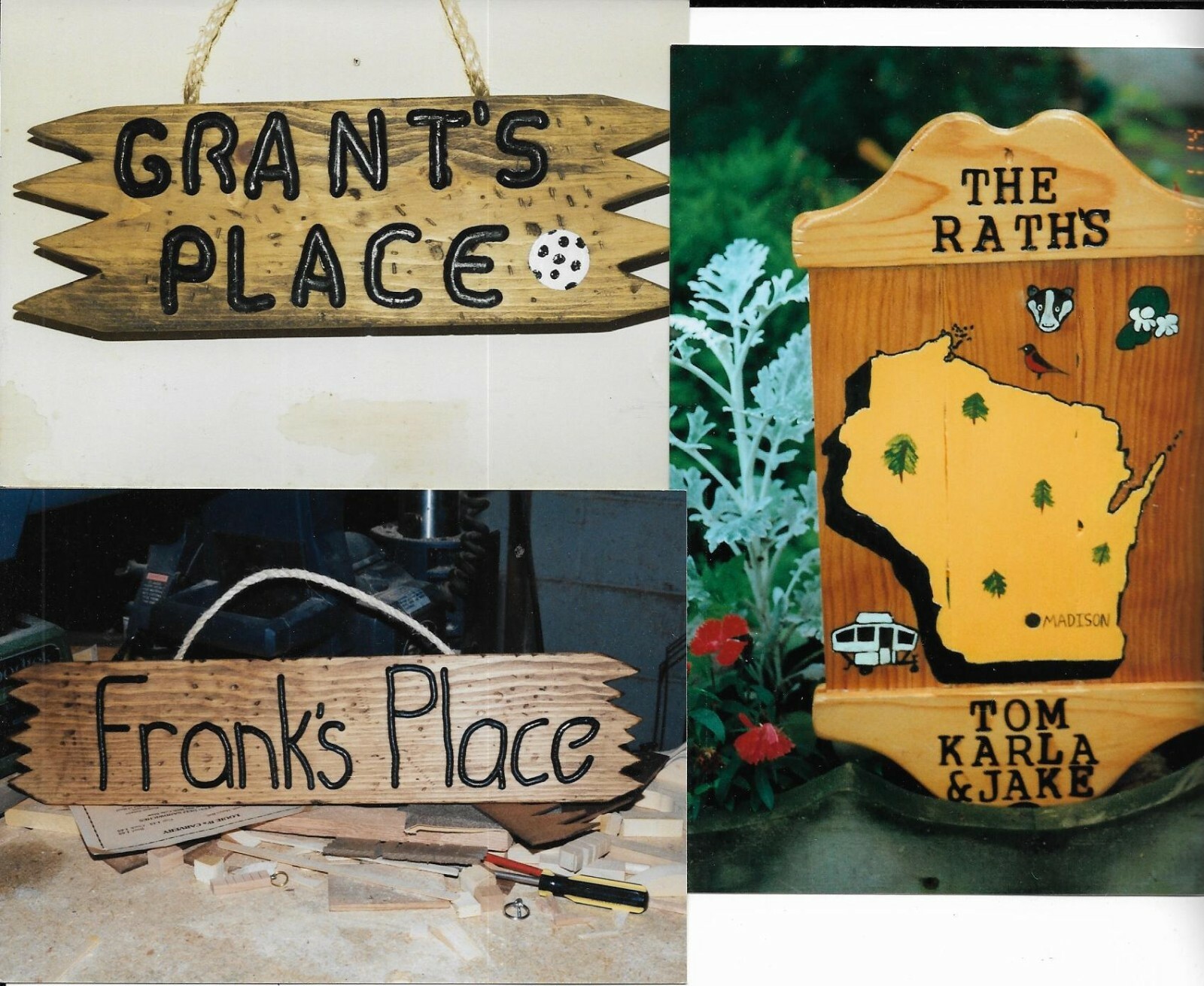 Personalized signs for anyone & anywhere, Handmade w/ free shipping & free gift!