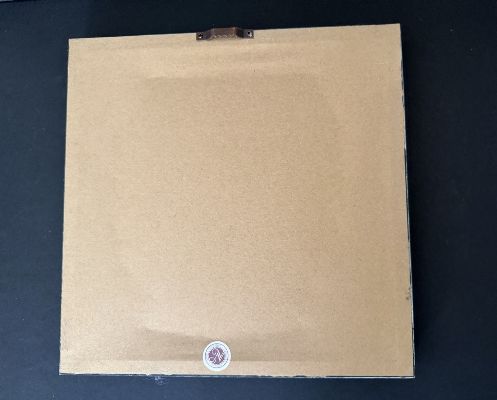 Live Love Laugh Shadowbox Wall Decor Square 10” White Gray Stones Rustic