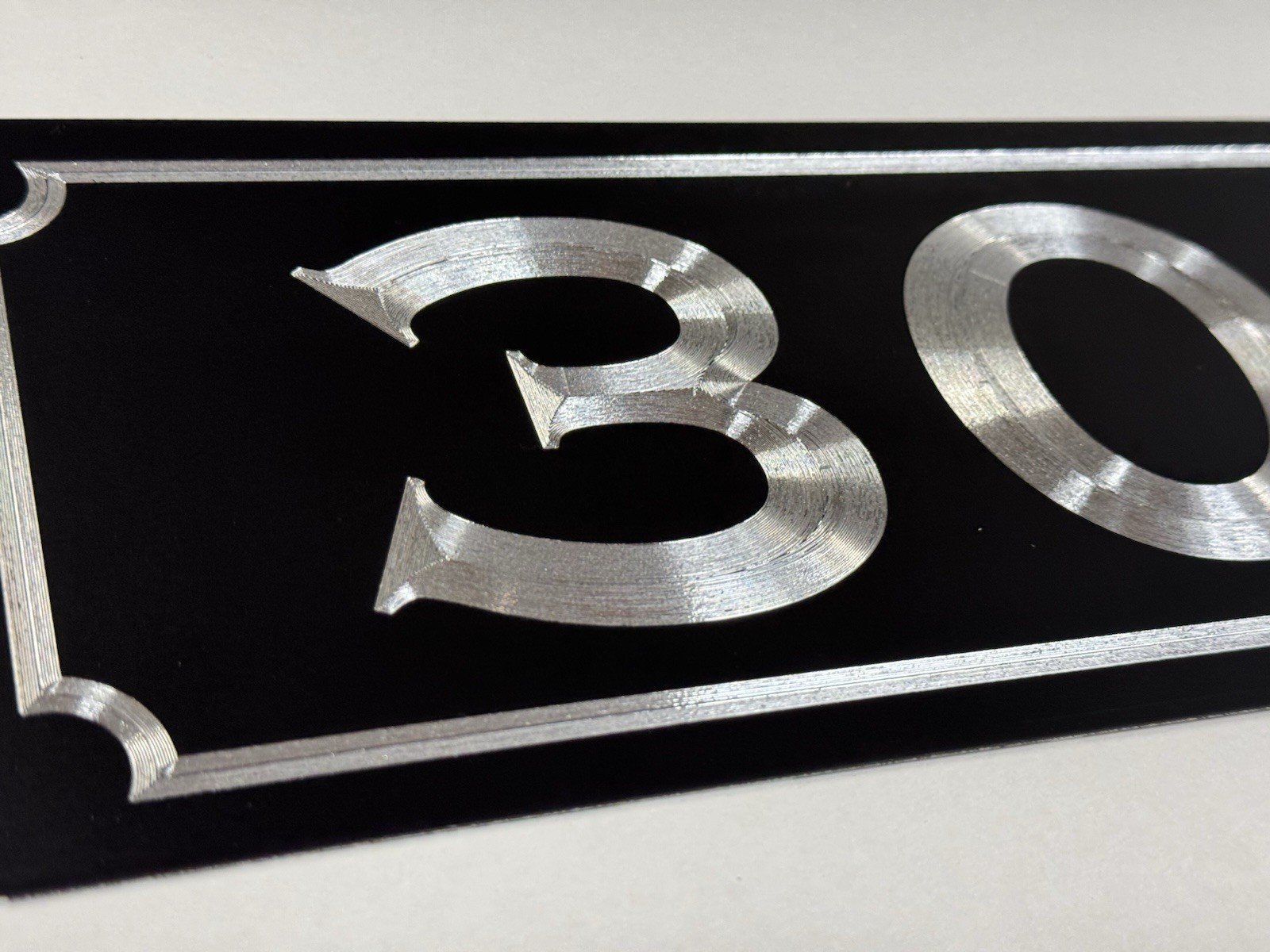 Engraved Personalized Custom House Home Number Street Address Metal 14×5 Sign