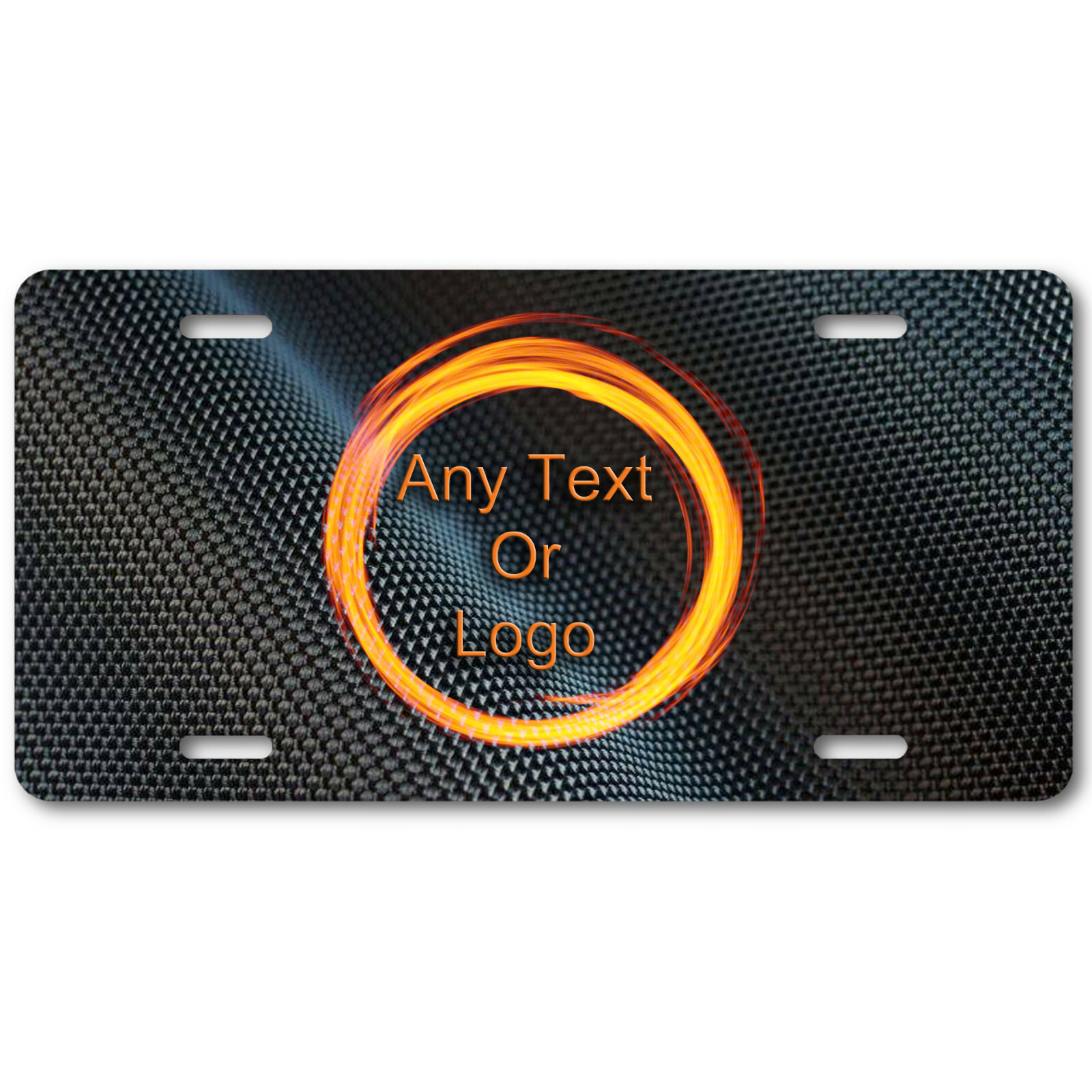 Your Logo Text Aluminum Car Personalize License Plate or SIGN Tag Name Custom