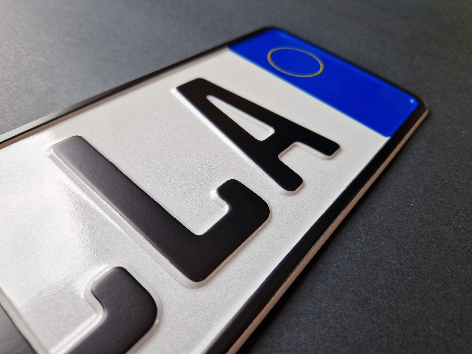 1 Italian Style Personalized Garage Gift Name Plate Made in Germany