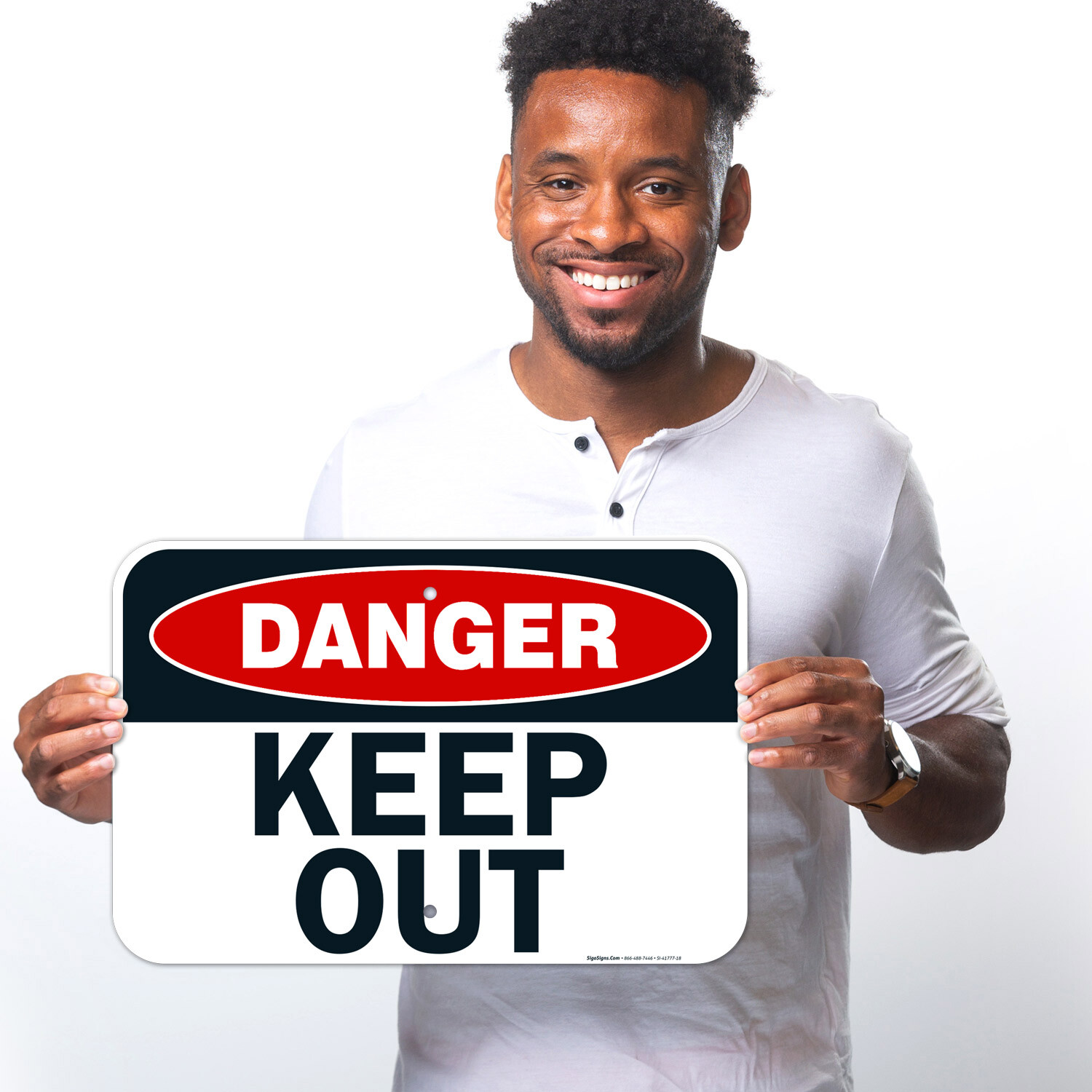 Danger Keep Out Sign,