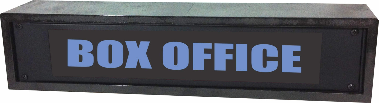 AMERICAN RECORDER – 2RU “BOX OFFICE” LED Lighted Sign with Enclosure