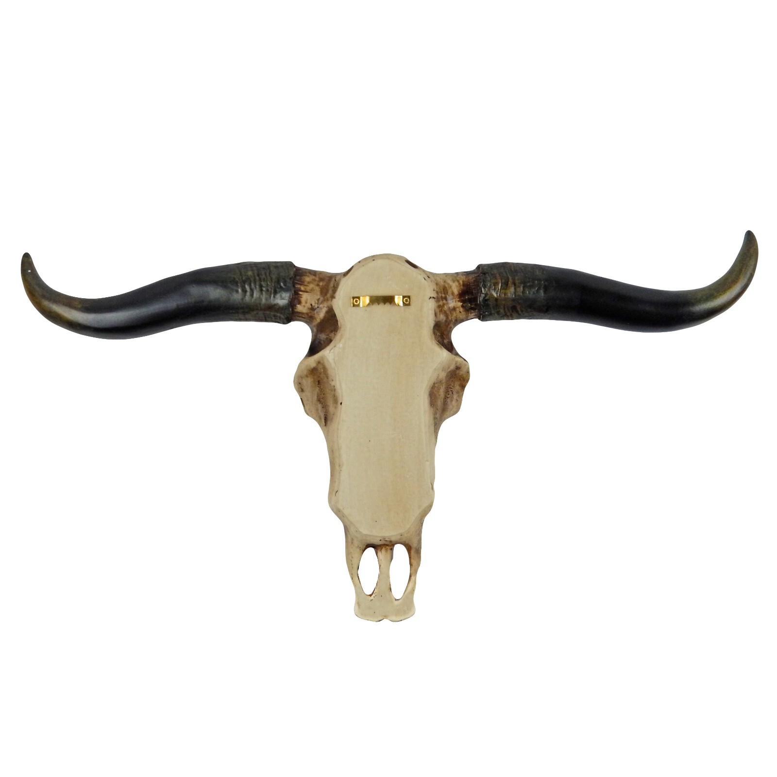 Southwestern Faux Texas Longhorn Skull Steer Rustic Cabin Ranch Decor 20 1/4″