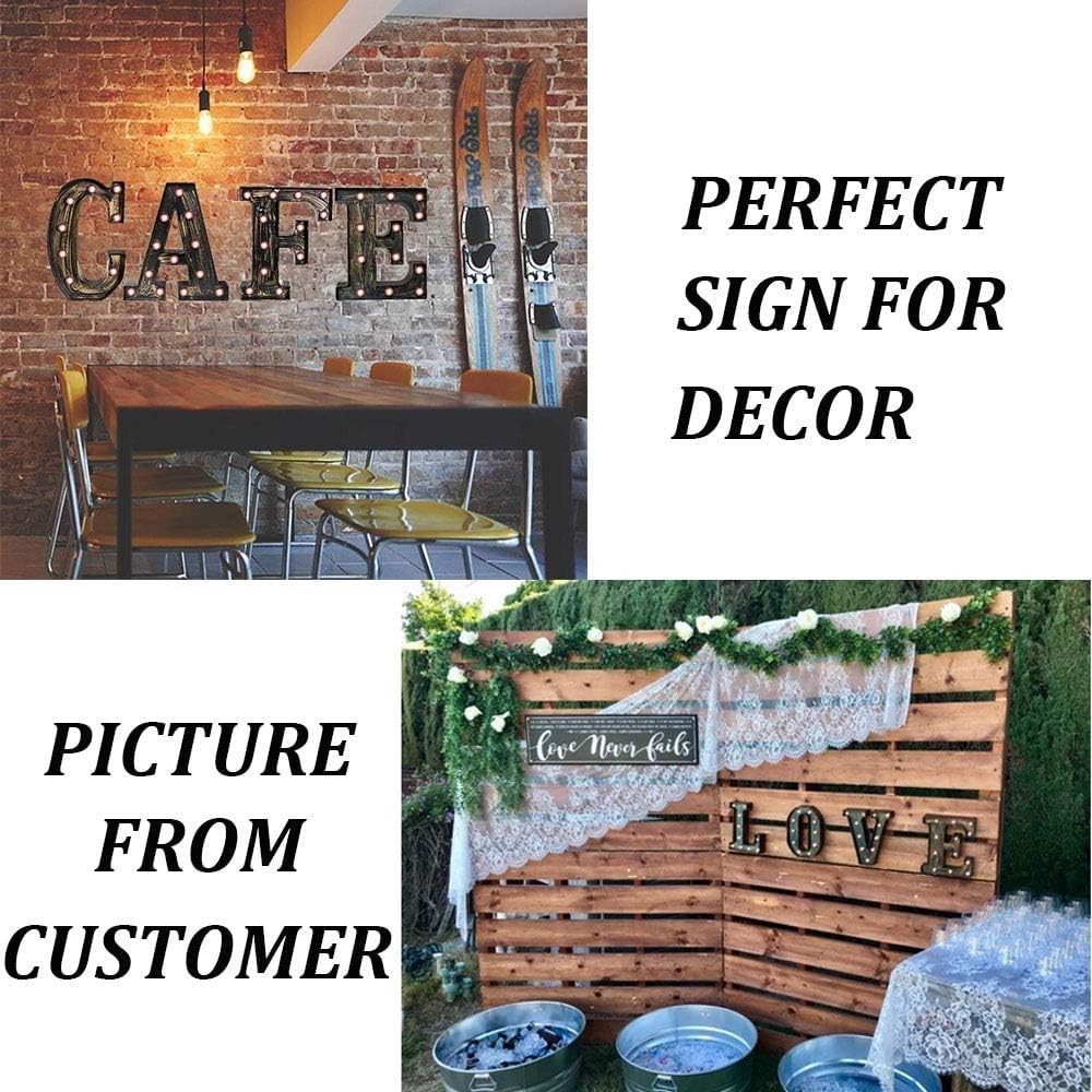 Golden Black LED Marquee Letter ‘B’ – Vintage Industrial Light for Events