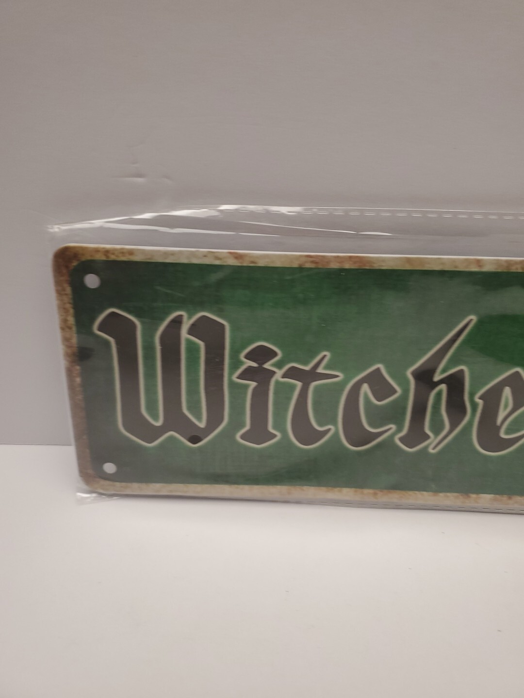 Witches Kitchen Aluminum Metal Tin Sign Halloween Decor