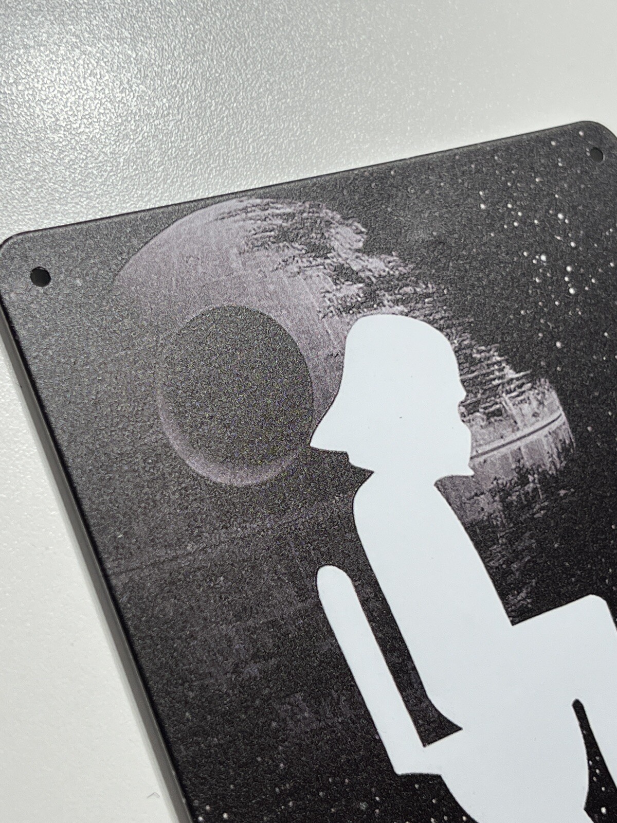 Use The Force Bathroom Tin Sign 7.75 X 5.5 In Funny Humor Novelty