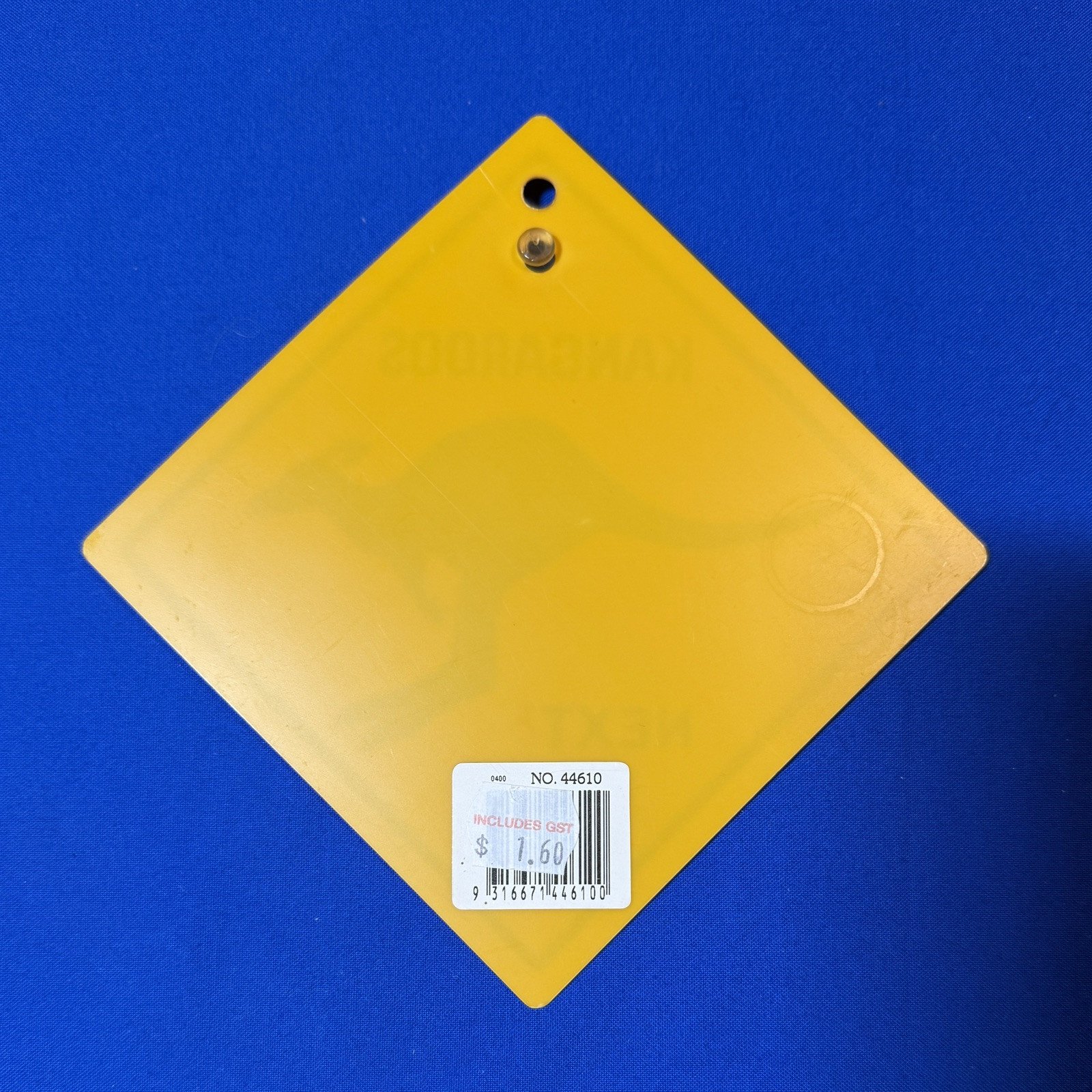 KANGAROOS NEXT 10 km 5″x5″ kangaroo crossing warning sign