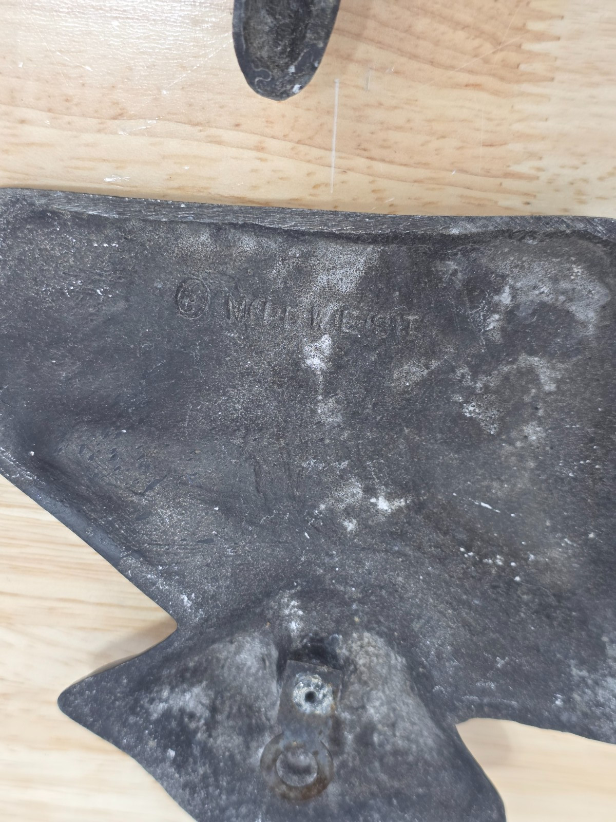 Set of 5 Vintage Midwest Black Cast Aluminum Metal Kitchen Wall Hangings