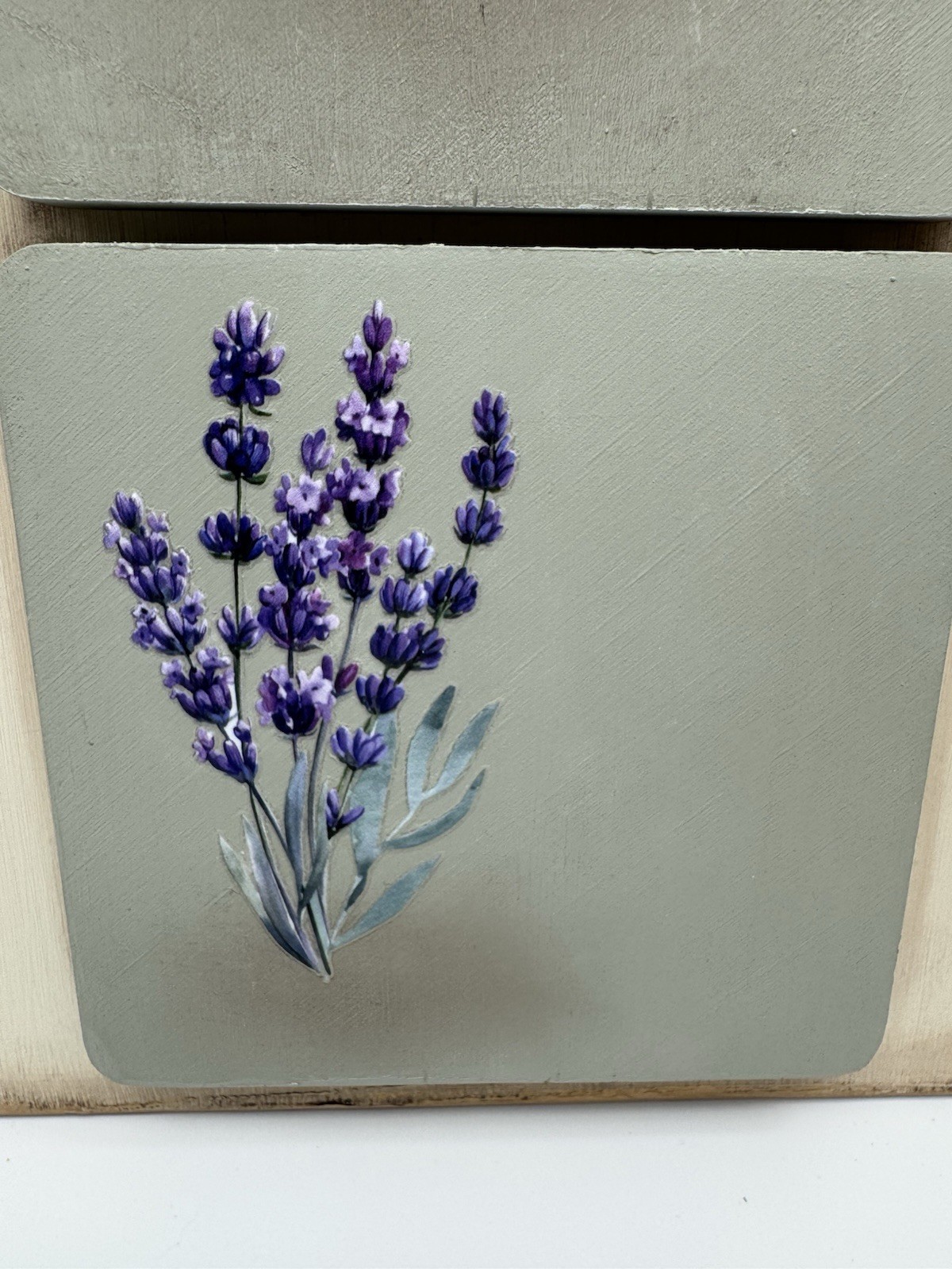 Lavender Wall Art Farmhouse Rustic Botanical Floral French Country Decor