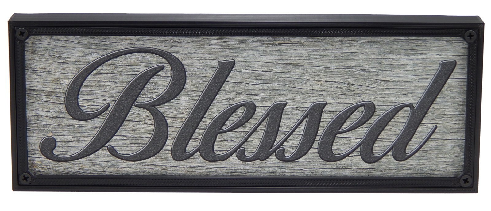 Blessed Rustic Farmhouse Kitchen Standing Sign or Wall Hanging Home Decor Print