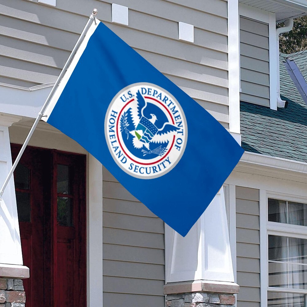 Department Of Homeland Security Flag Banner 3x5Feet Garden Party Wall Decor