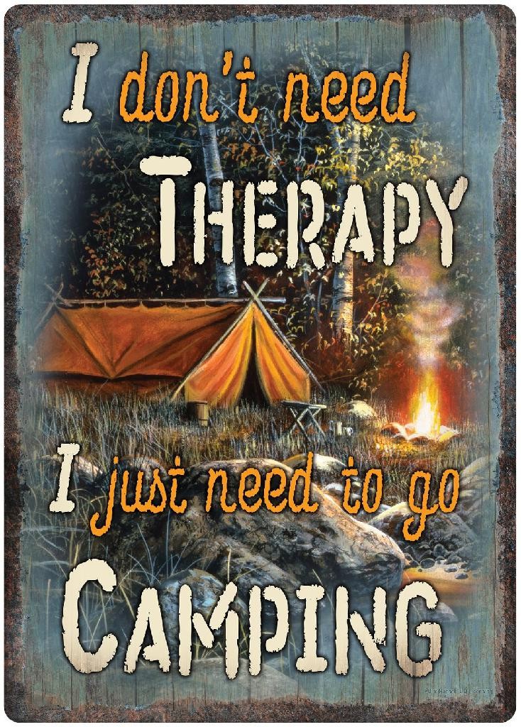 Rivers Edge Products Retro Metal Tin Sign, 17″ x 12″ Weatherproof Metal Wall Art