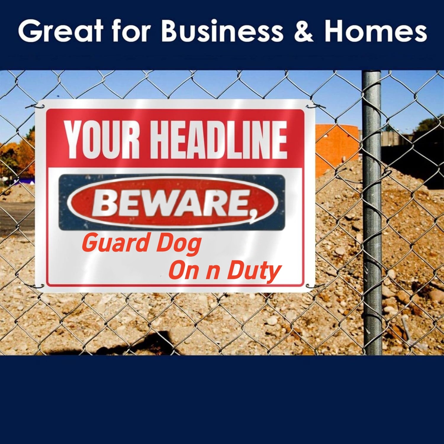 Customized Horizontal Tin Sign, allowing for the addition of any text/Photo