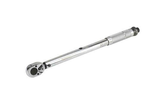 1/2″ Drive Click-Type Torque Wrench (20-150 ft-lb Range) Heavy-Duty Cam & Pawl