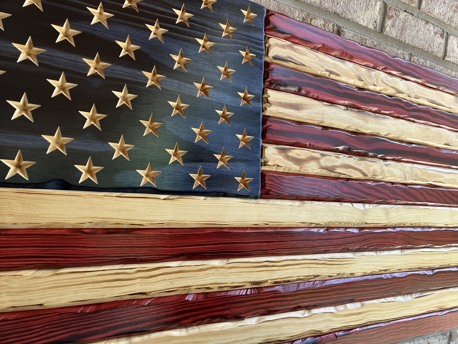 Distressed American Flag, Rustic American Flag, Betsy Ross, Wooden Flag