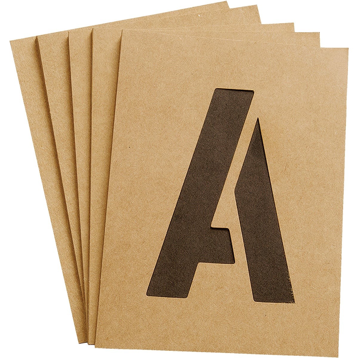 Hy-Ko 4 In. Letter, Number & Symbol Stencil Set ST-4 Pack of 6 Hy-Ko ST-4