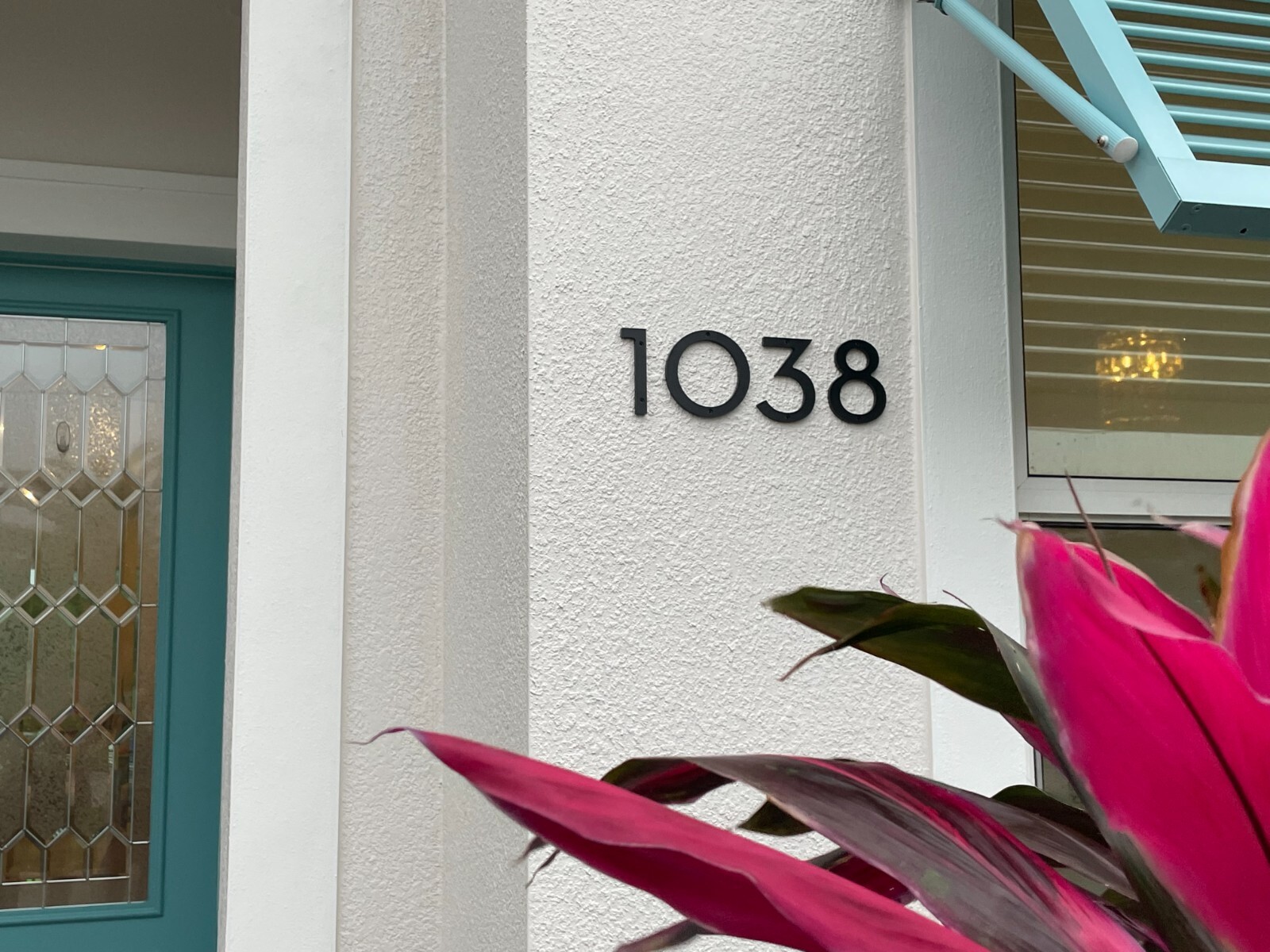 3 inch Contemporary House Numbers or Letters; color choices
