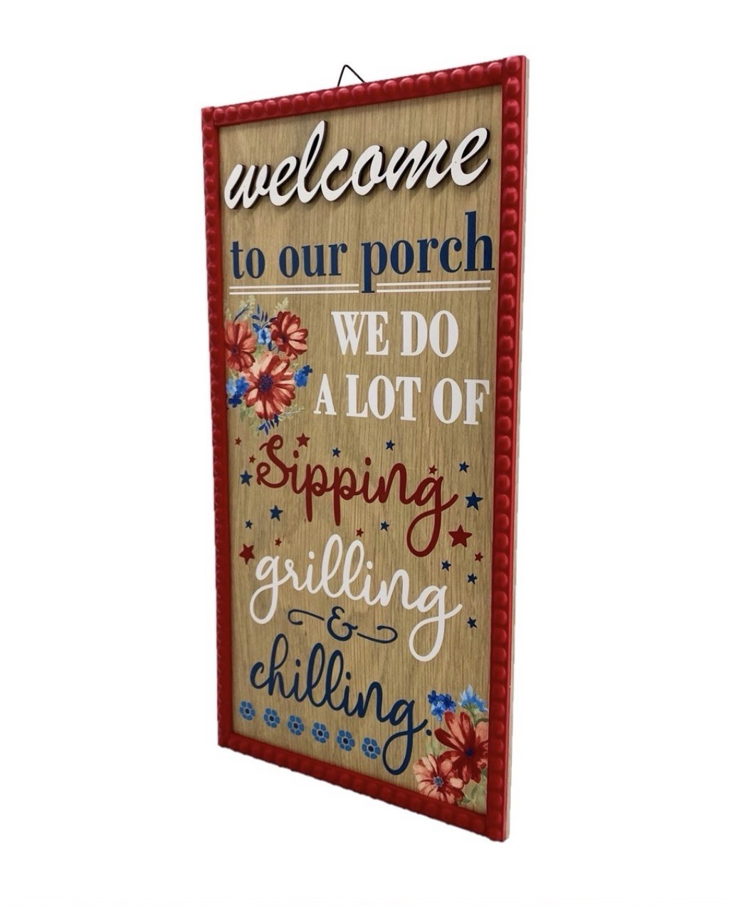 Pioneer Woman Country Medium Density Fiberboard Art Plaques, 22in x 12in. NEW