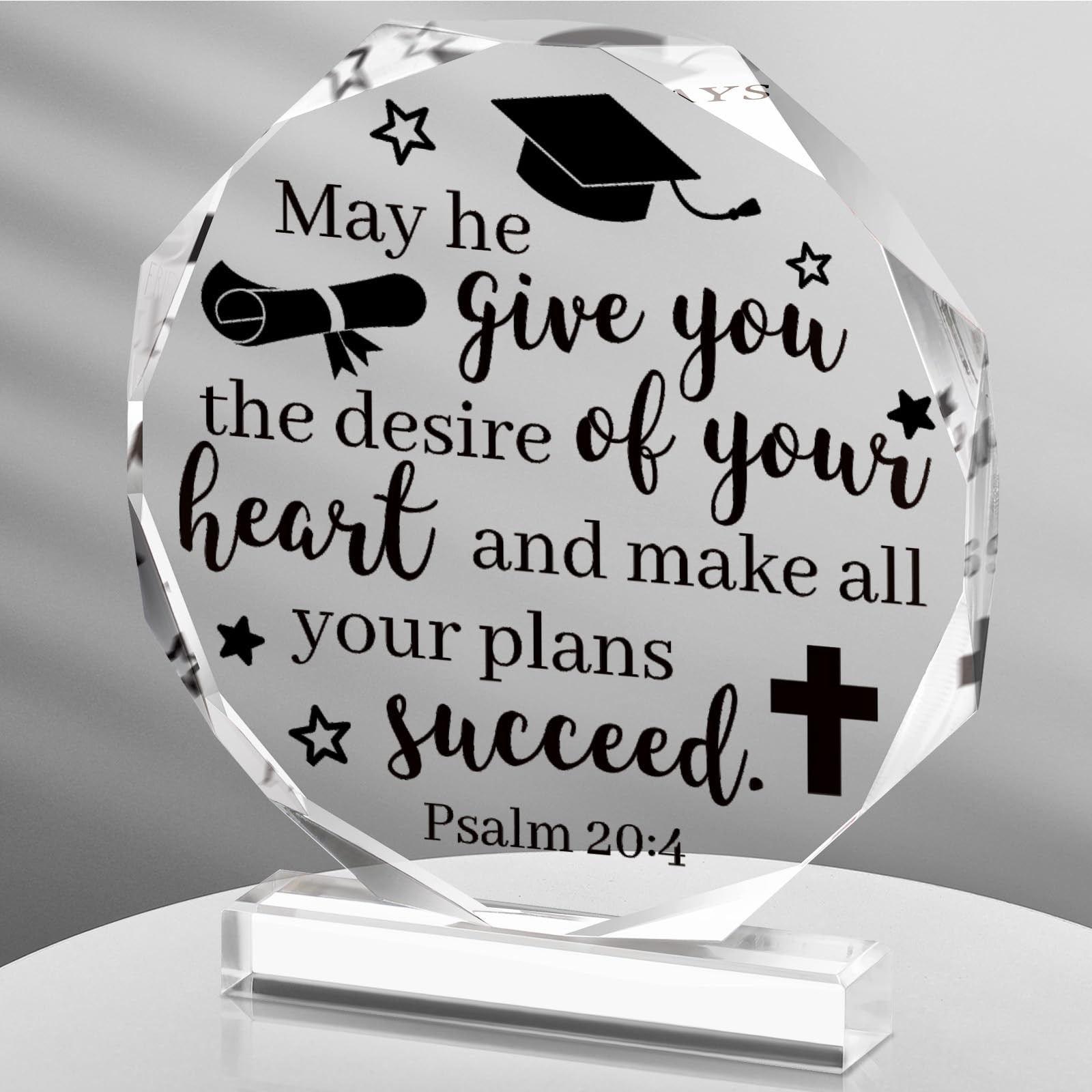 2026 Graduation Christian Inspirational Acrylic Gifts for Women Her Him Colle…