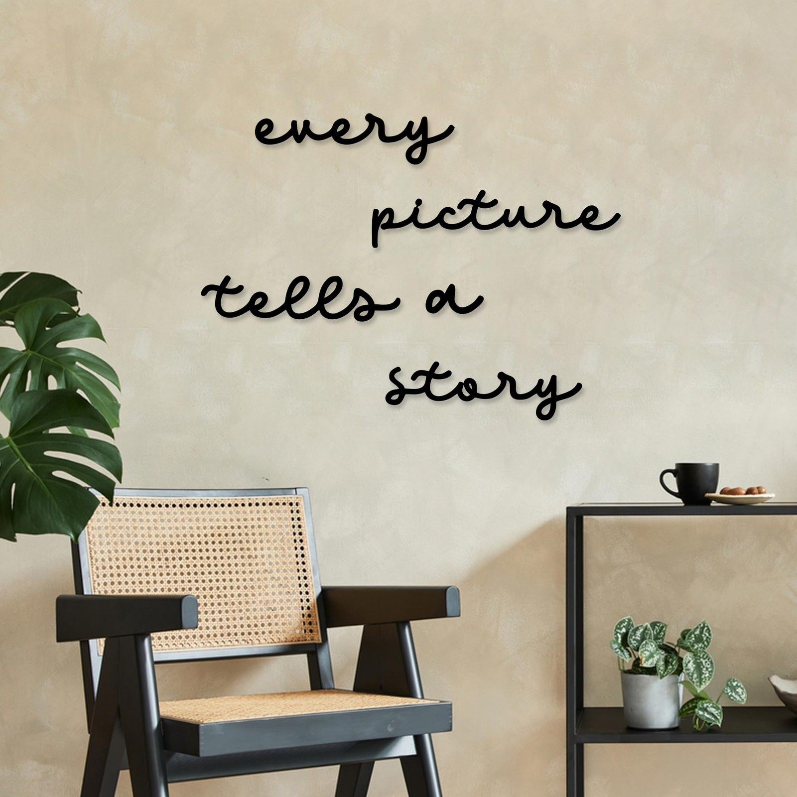 Home Sign Wall Decor Every Picture Tells A Story Metal Wall ArtFamily Wall De