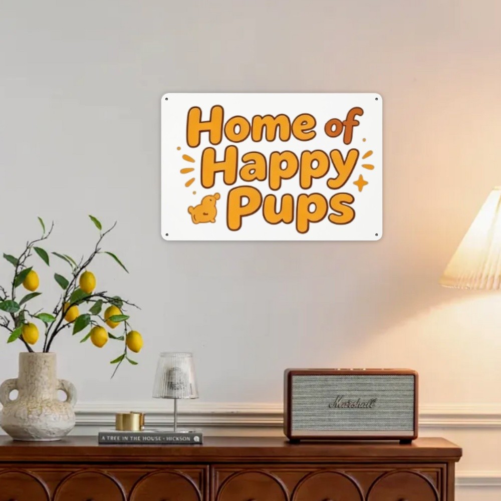 Customized Horizontal Tin Sign, allowing for the addition of any text/Photo