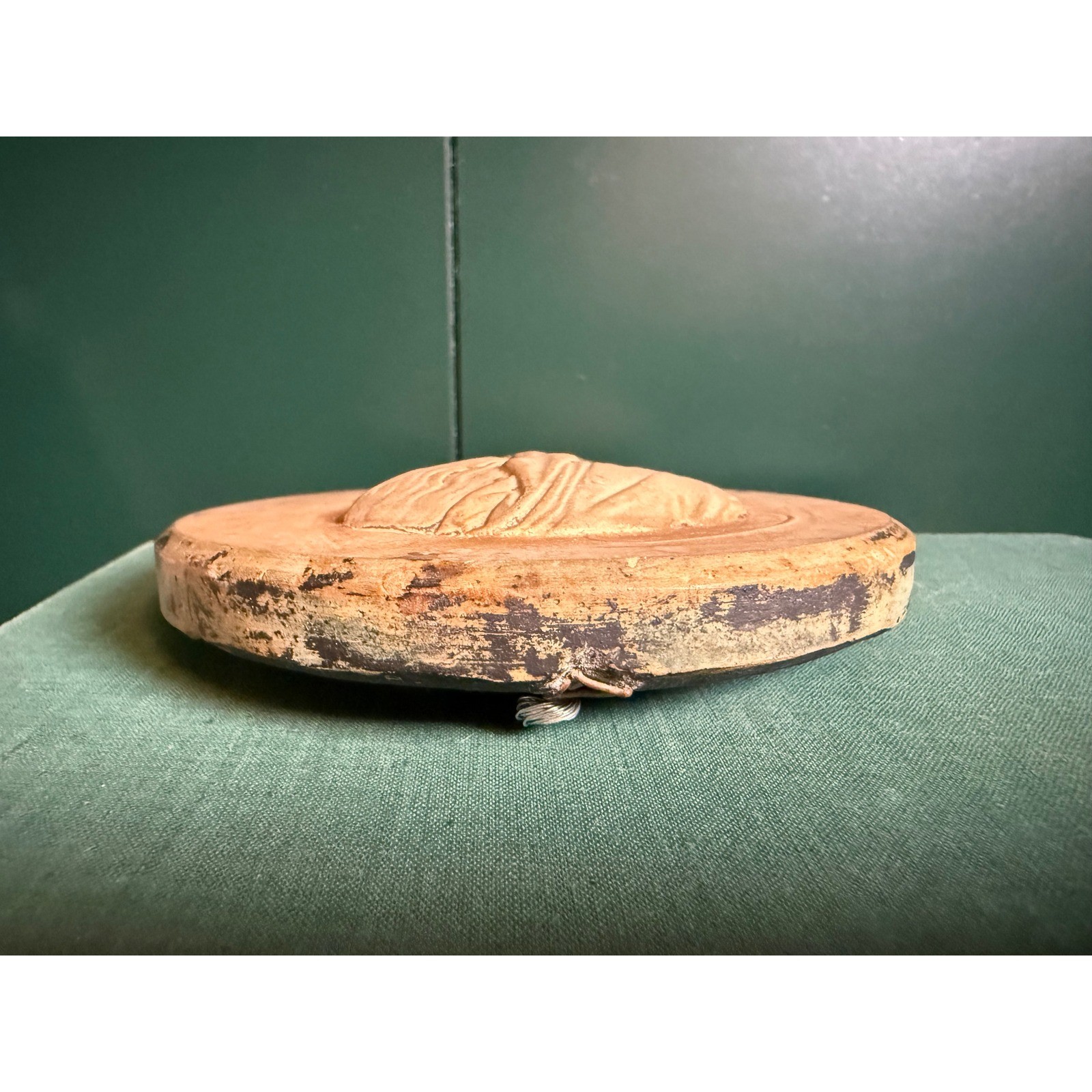 Antique Neoclassical Bas-Relief Portrait – In Style of William Theed the Younger