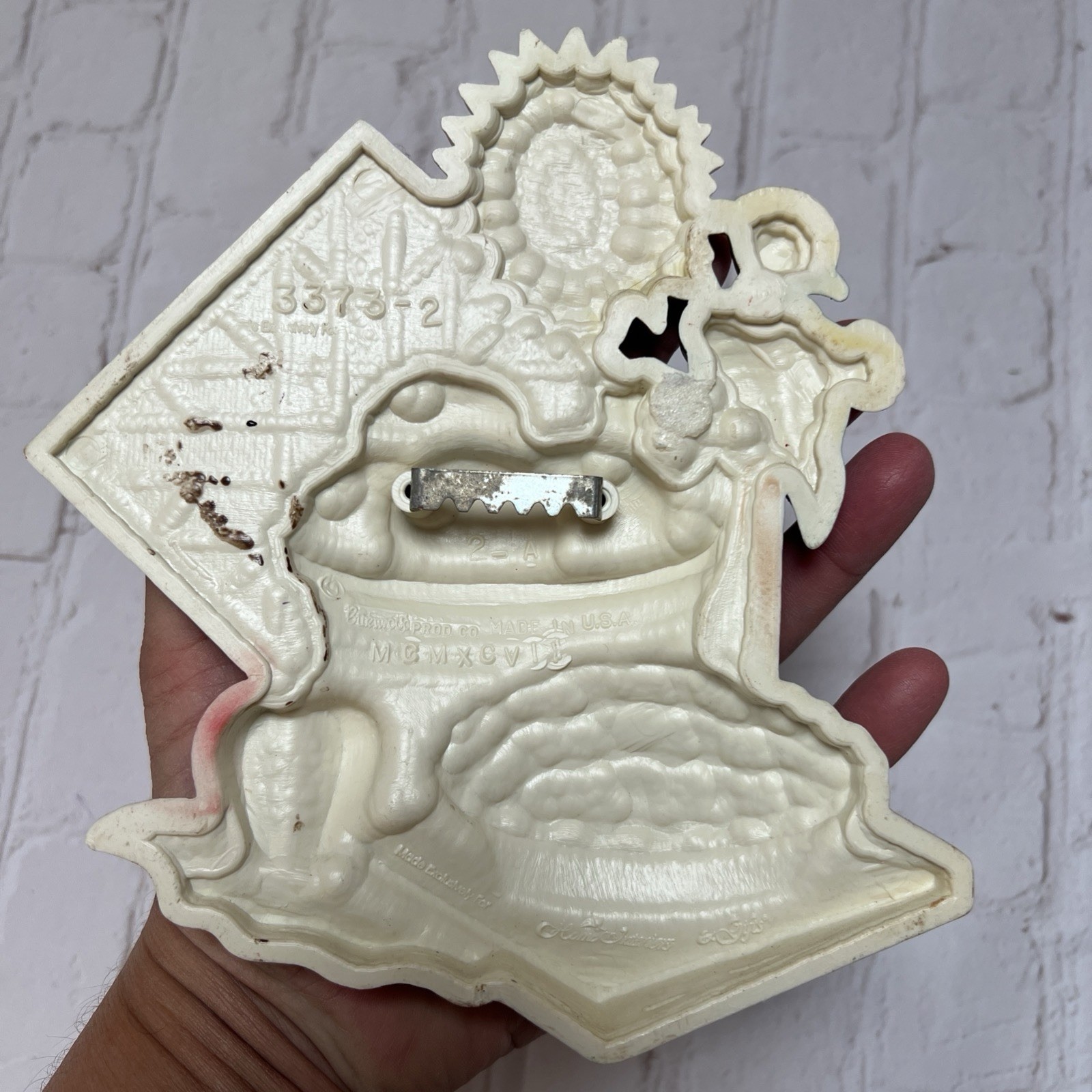 Vintage HOME INTERIORS Country Kitchen 3D Wall Hanging Decor Set of 3