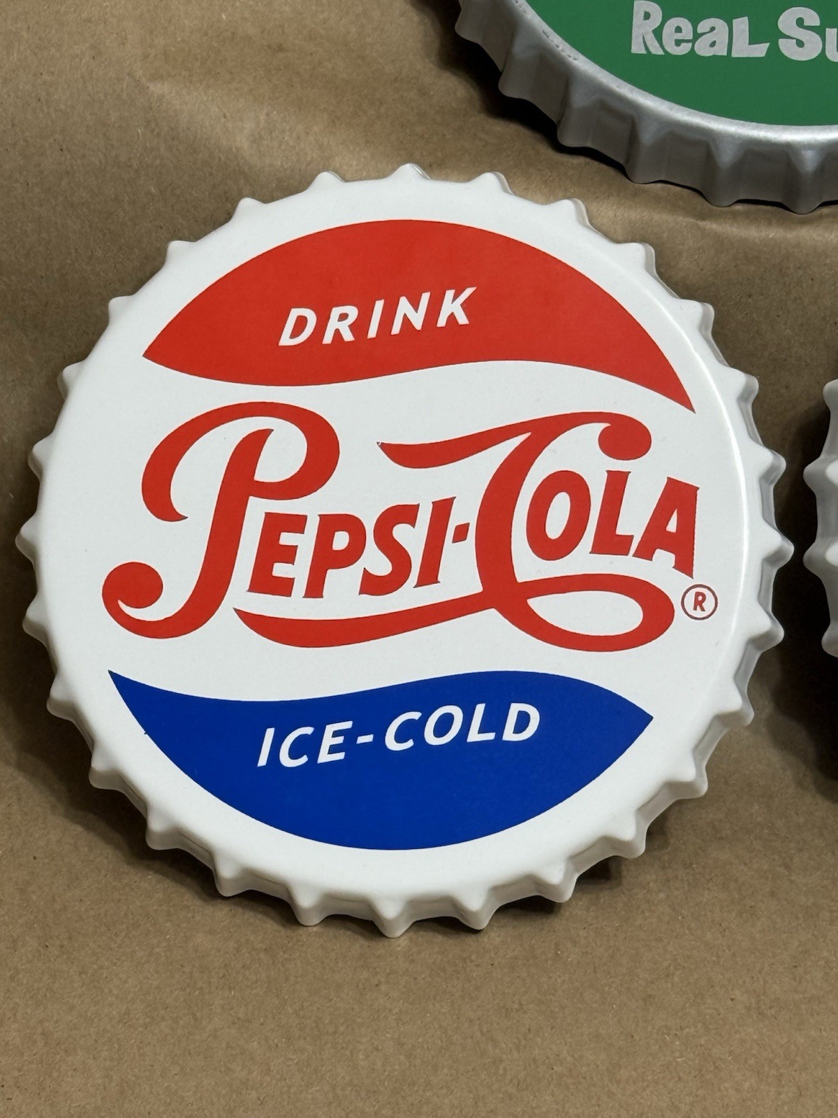 Pepsi, Mountain Dew, Diet Pepsi 3 New Metal Signs 5.5” • FREE SHIPPING‼️