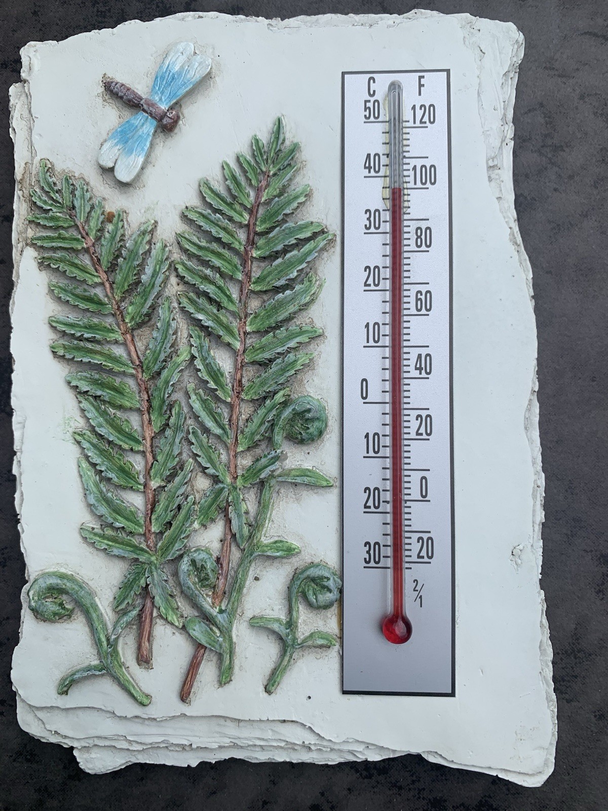 Garden Gates Designs Ceramic or Resin Decorative Wall Thermometer