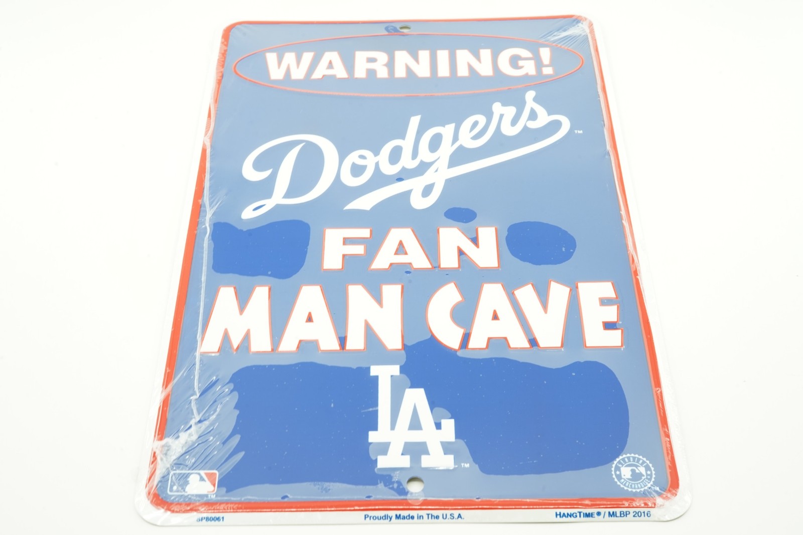 Los Angeles Dodgers MLB Baseball Fan Man Cave Garage 8 x 12 Metal Aluminum Sign
