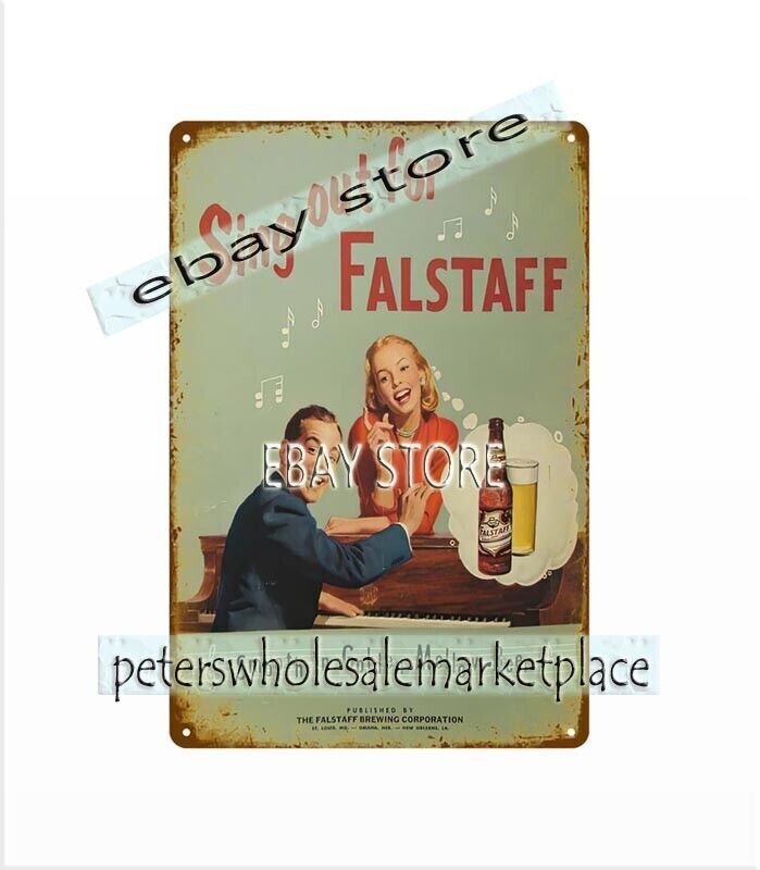 Sing Out For drinking pubs Smooth’n Golden Mellow Beer tin sign