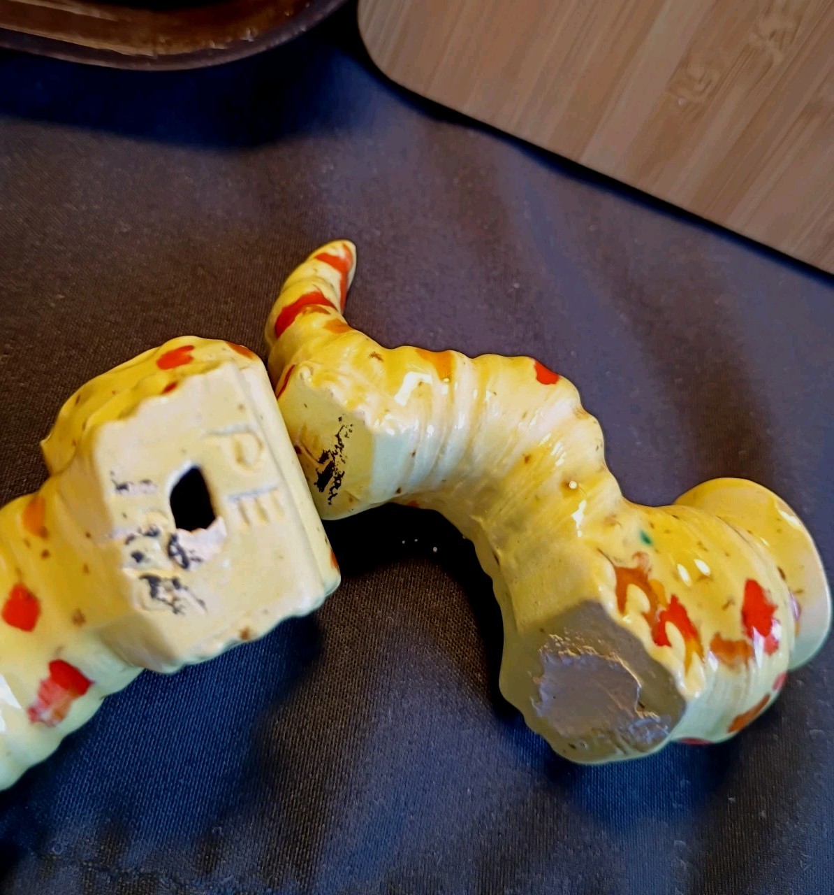 MCM & Modern Mushroom Home Decor Bundle + Anthropomorphic Caterpillar Figurines