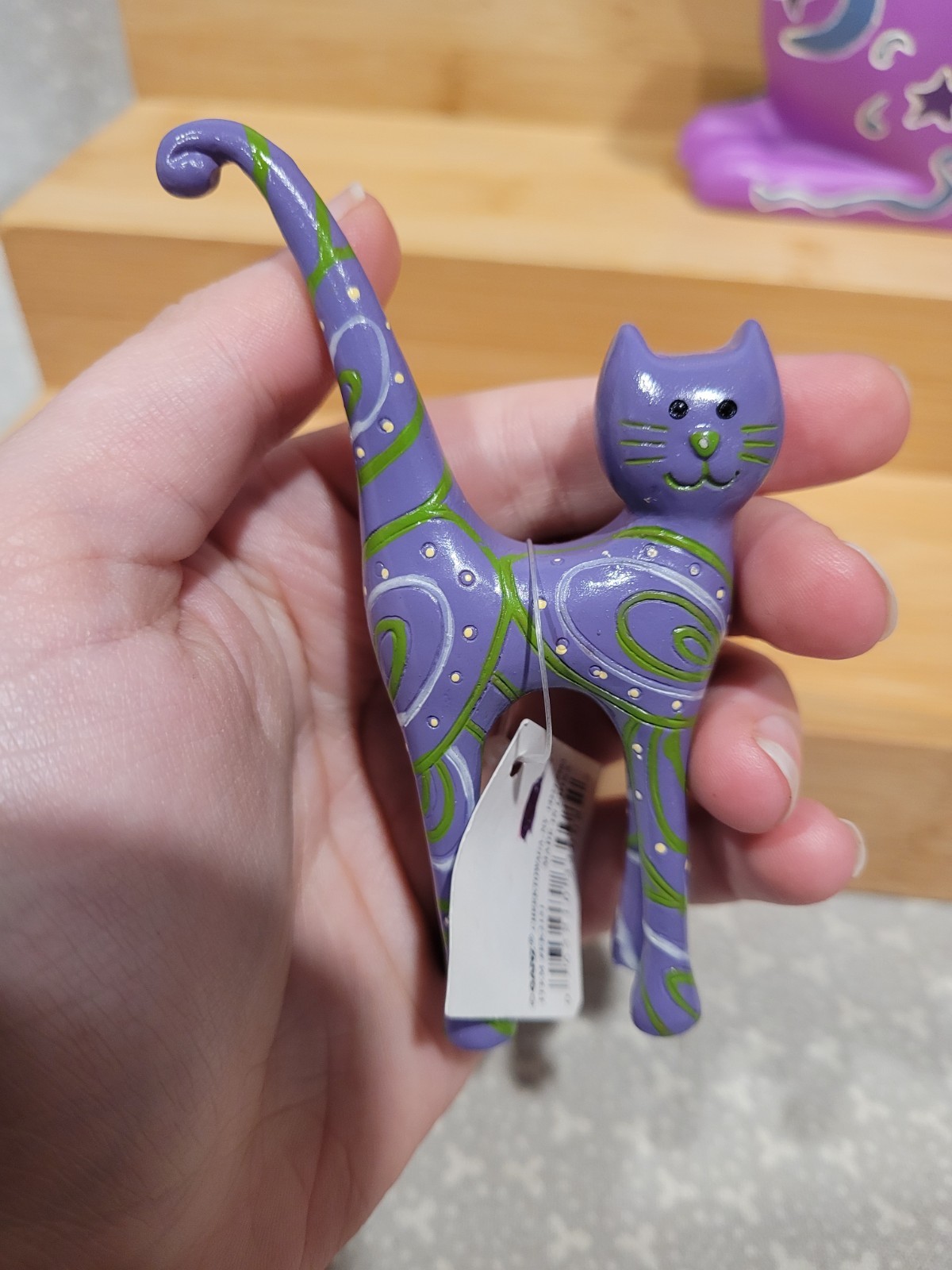 2000s Y2K Bombay Kids Cat Ring Holder Wall Hanger Angel Heart Clock Frame Lot