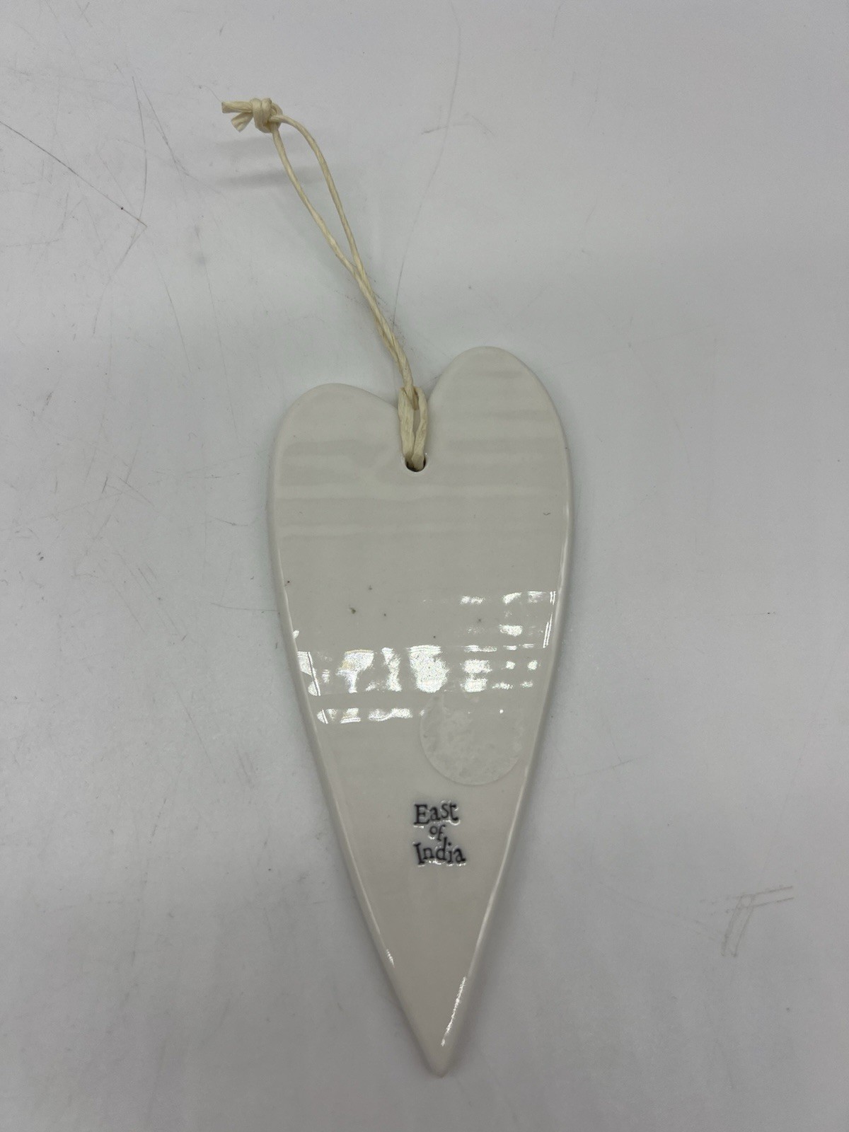 East Of India Heart Ornament “To Have And To Hold” 5″ Wedding Marriage Vows Gift