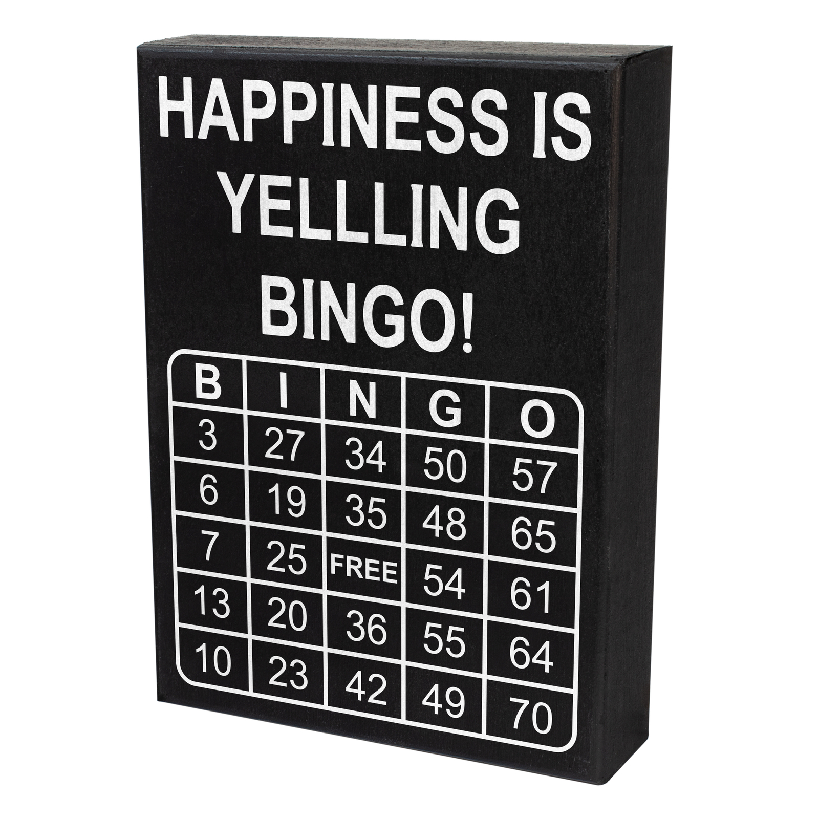 JennyGems Bingo Lover Gifts, Bingo Queen Plaque, Bingo Game Night Sign