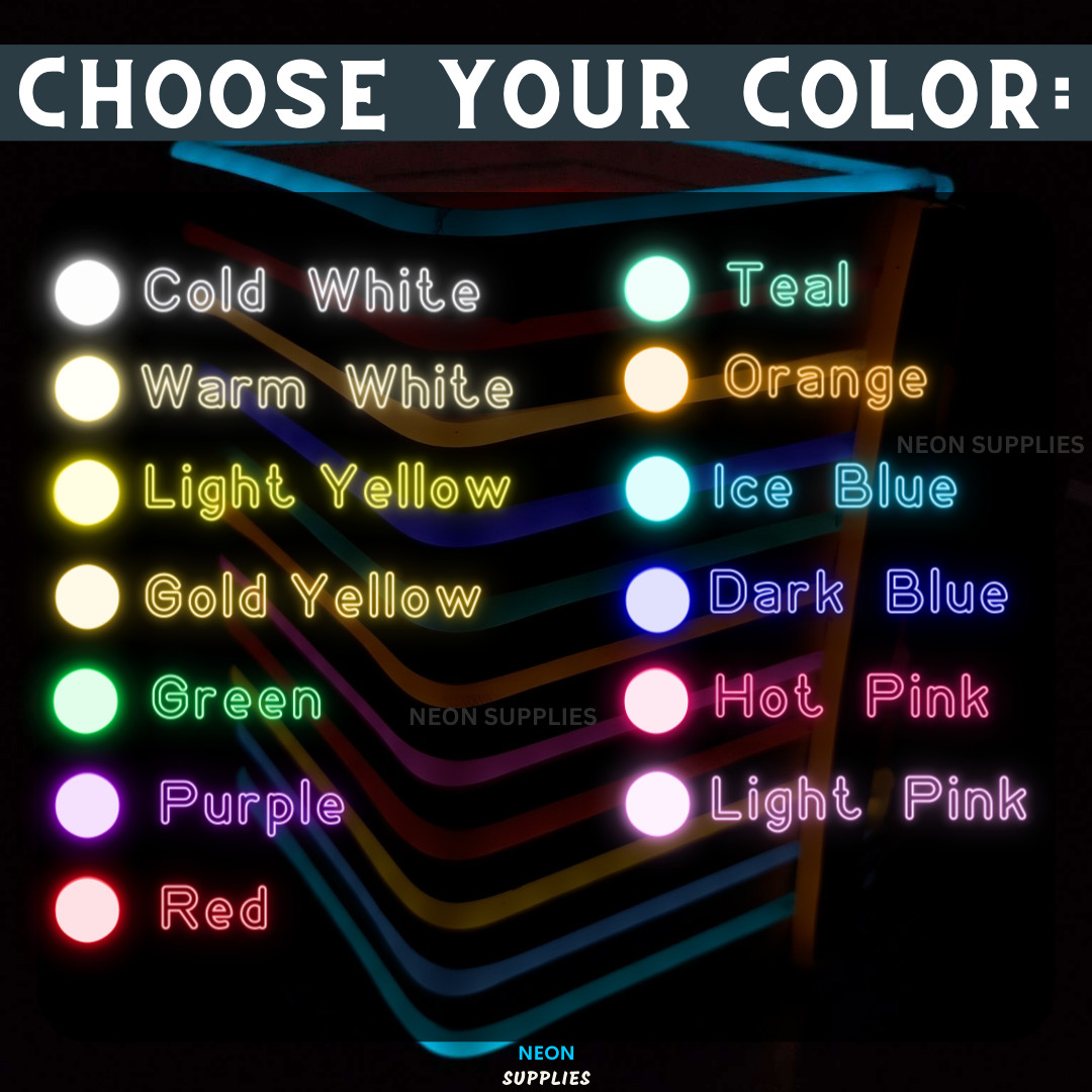Personalized Neon Sign Custom Name Logo Signs Acrylic Wall Decor LED Night Light