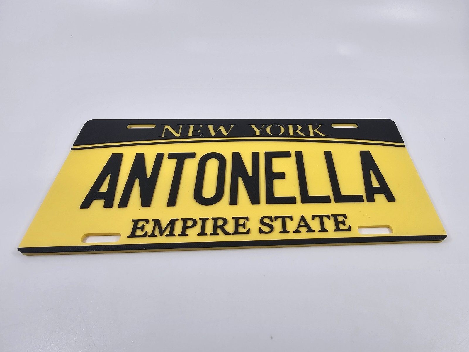 Custom 3D printed PLA NEW YORK decorative plate -Christmas Gift Home Decoration