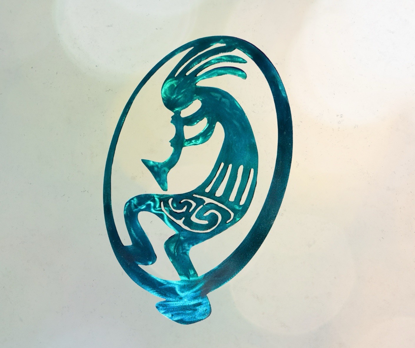 kokopelli metal art
