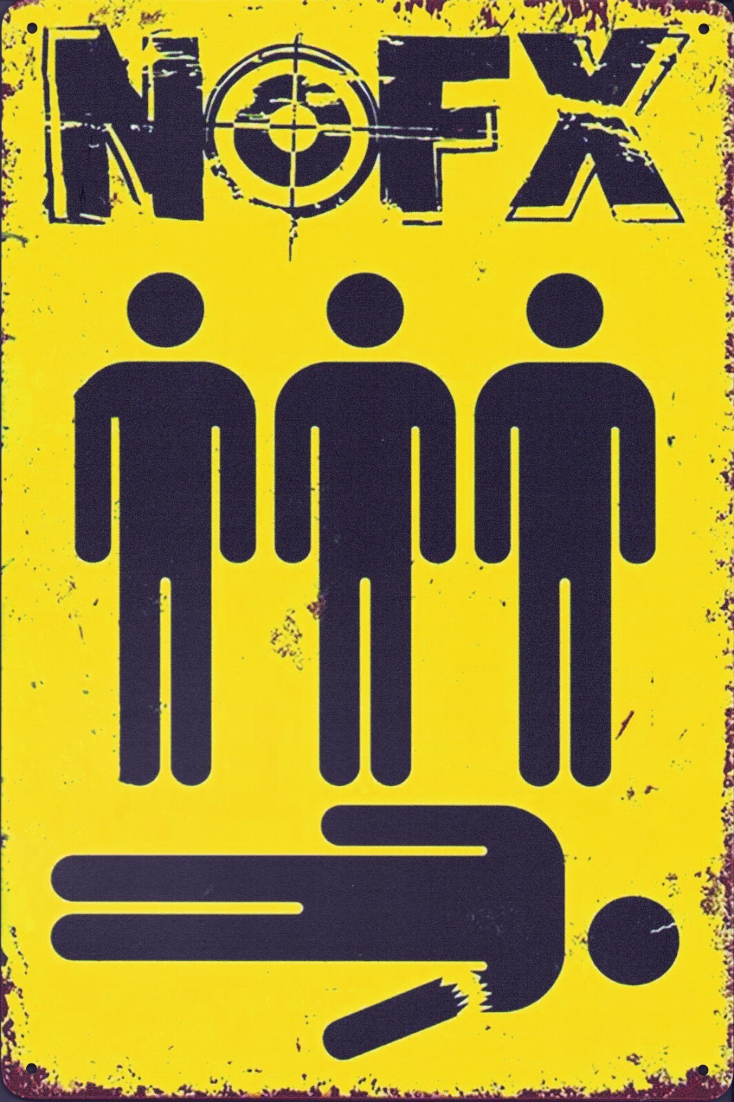 NOFX – Wolves in Wolves Clothing PUNK ROCK Tin Metal Poster Sign
